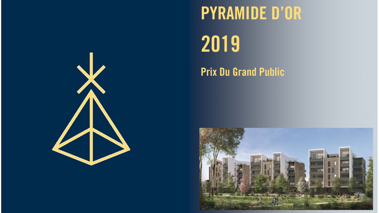 GreenCity remporte la Pyramide d'Or