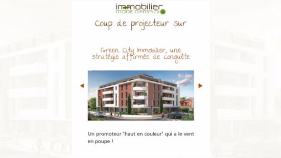 Green City Immobilier, une stratégie affirmée de conquête