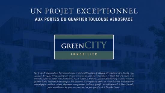 Un projet exceptionnel aux portes du quartier Toulouse Aérospace