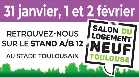 GreenCity Immobilier présent sur le Salon du logement Neuf à Toulouse