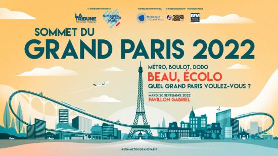 Greencity Immobilier est partenaire du Sommet du Grand Paris 2022.