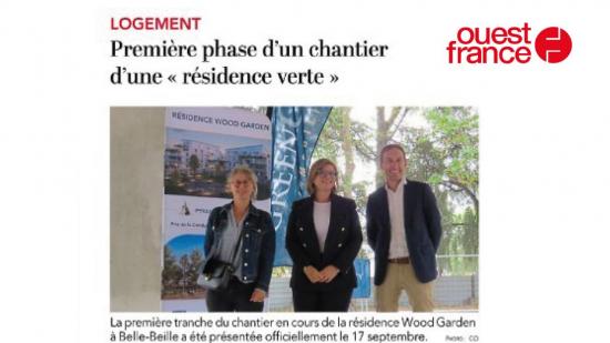  Wood Garden à l’honneur dans l'article de Ouest France !
