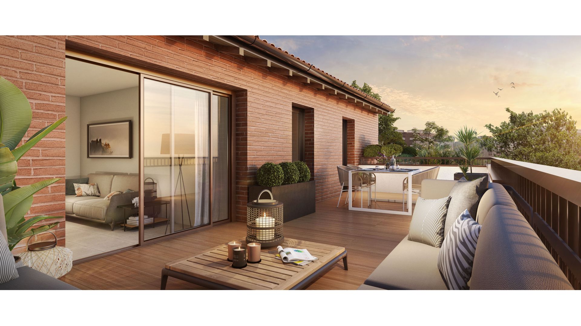 Greencity immobilier - achat appartements neufs du T1 au T5 - Résidence Central Park - 31400 Toulouse 