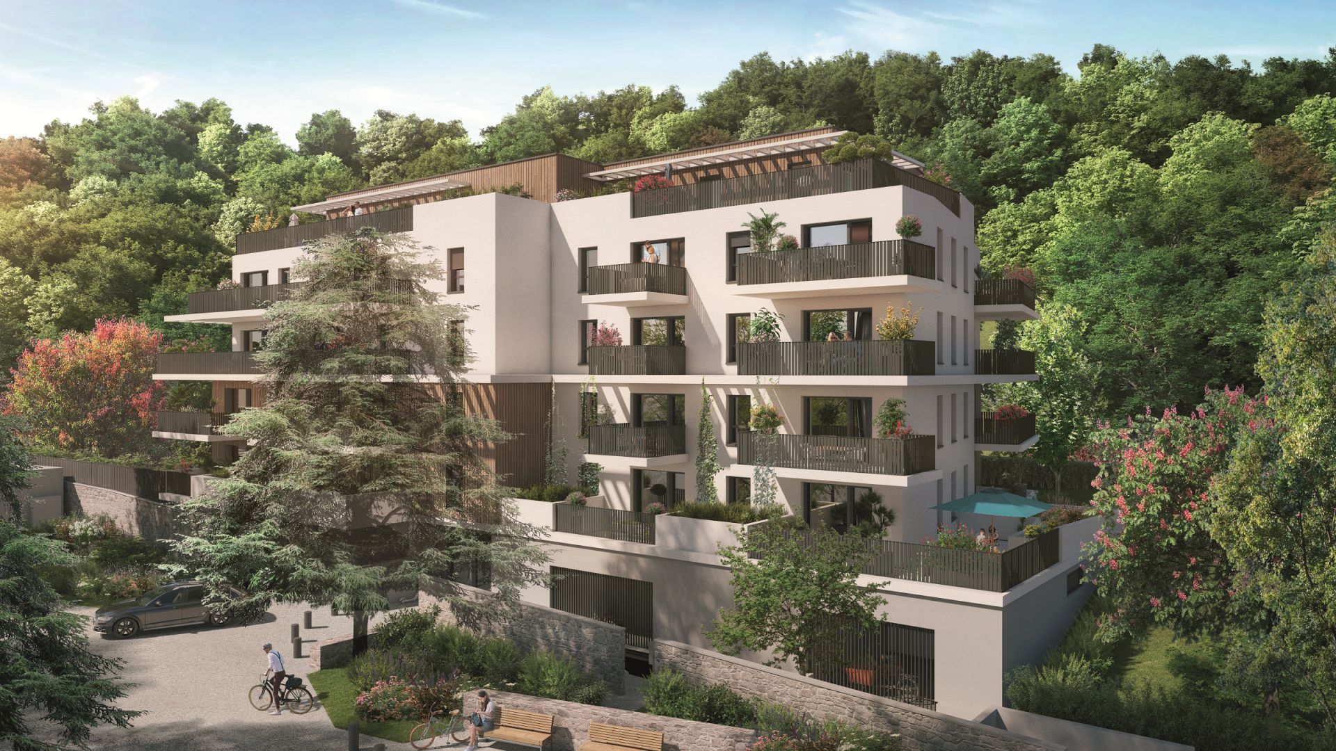Greencity immobilier - achat appartements neufs du T2 au T4 - Résidence Le City View - 73000 Chambéry