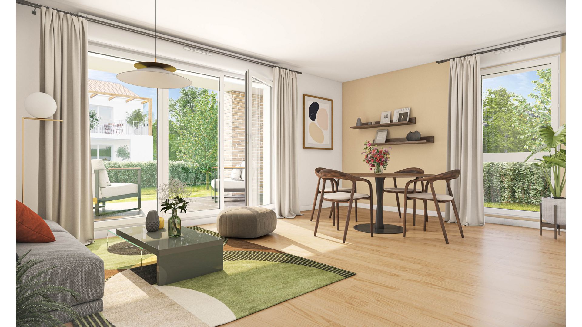 Greencity immobilier - achat appartements neufs T2 et T3 - Résidence Clos Chatenay - 85440 TALMONT-SAINT-HILAIRE