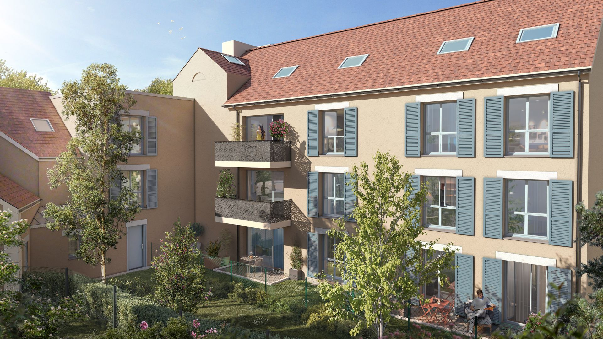 Greencity immobilier - achat appartements neufs du T1 au T4Duplex - Résidence Clos Séverac - 91290  Arpajon