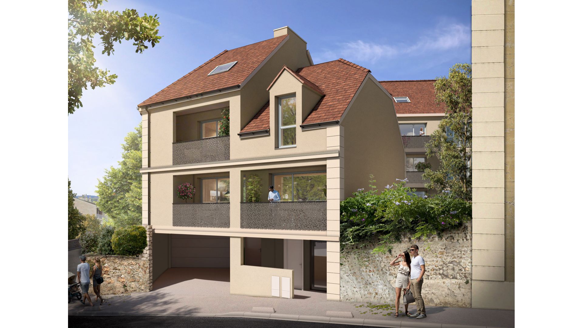 Greencity immobilier - achat appartements neufs du T1 au T4Duplex - Résidence Clos Séverac - 91290  Arpajon