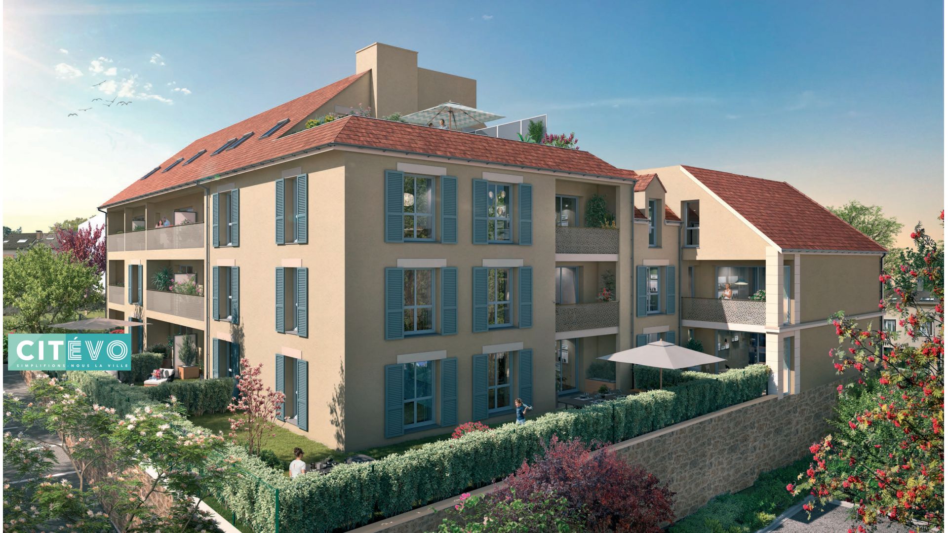 Greencity immobilier - achat appartements neufs du T1 au T4Duplex - Résidence Clos Séverac - 91290 Arpajon