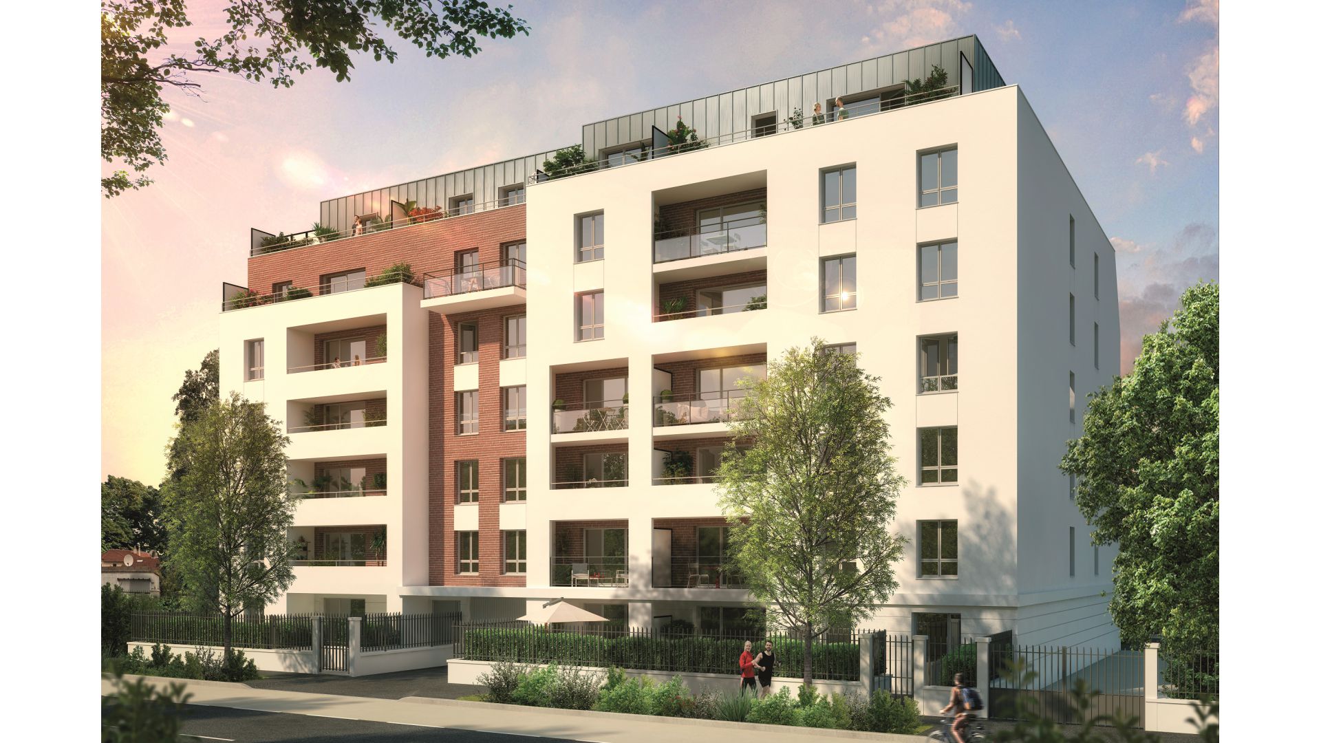 Greencity Immobilier - Résidence Cours Briand - 93190 Livry-Gargan - appartements neufs du T1 au T4Duplex