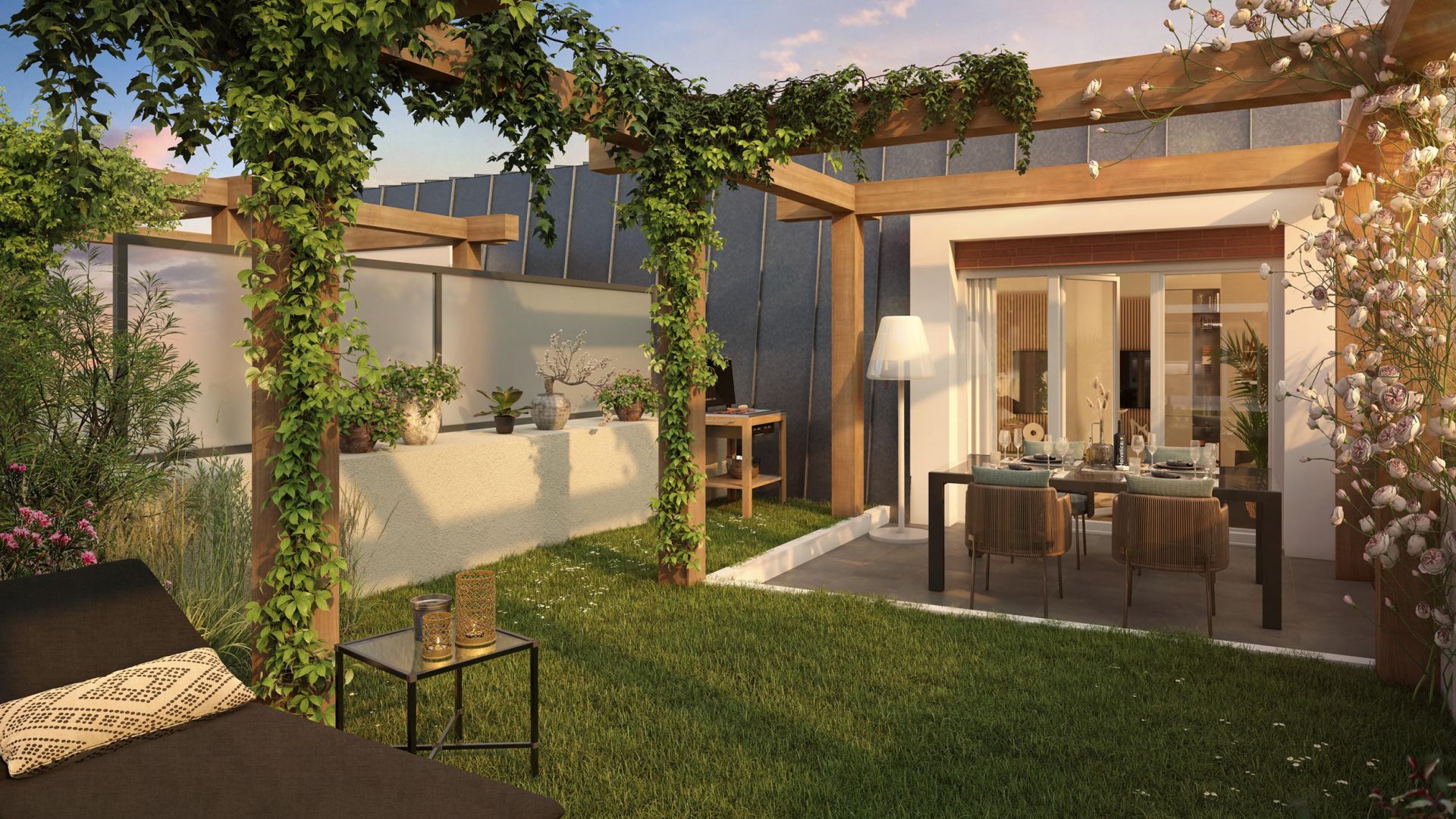 Greencity immobilier - achat appartements neufs du T1Bis au T4 - Résidence Domaine Angelis - 93370 Montfermeil