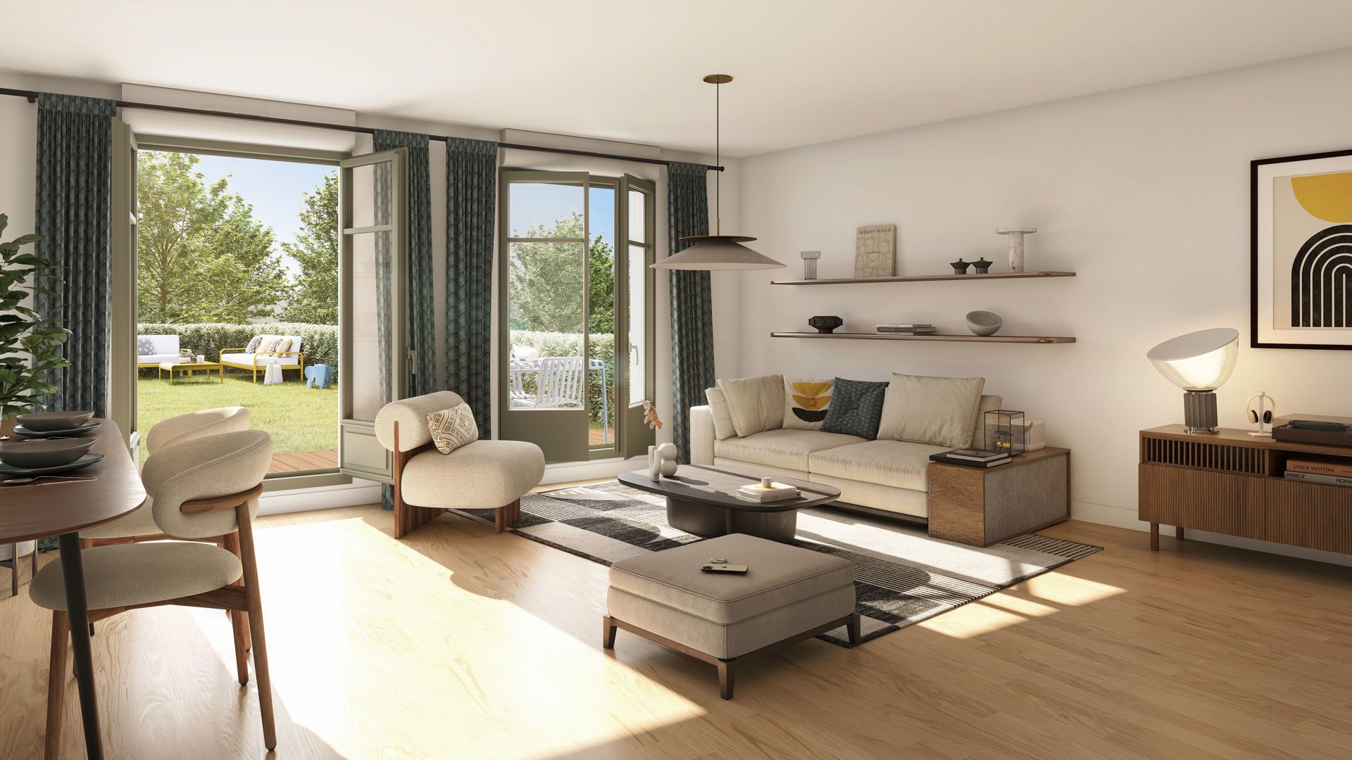 Greencity immobilier - achat appartements neufs du T1 au T3 et villas neuves du T3 au T5 - Résidence Duc de Sully - Rosny-sur-Seine  
