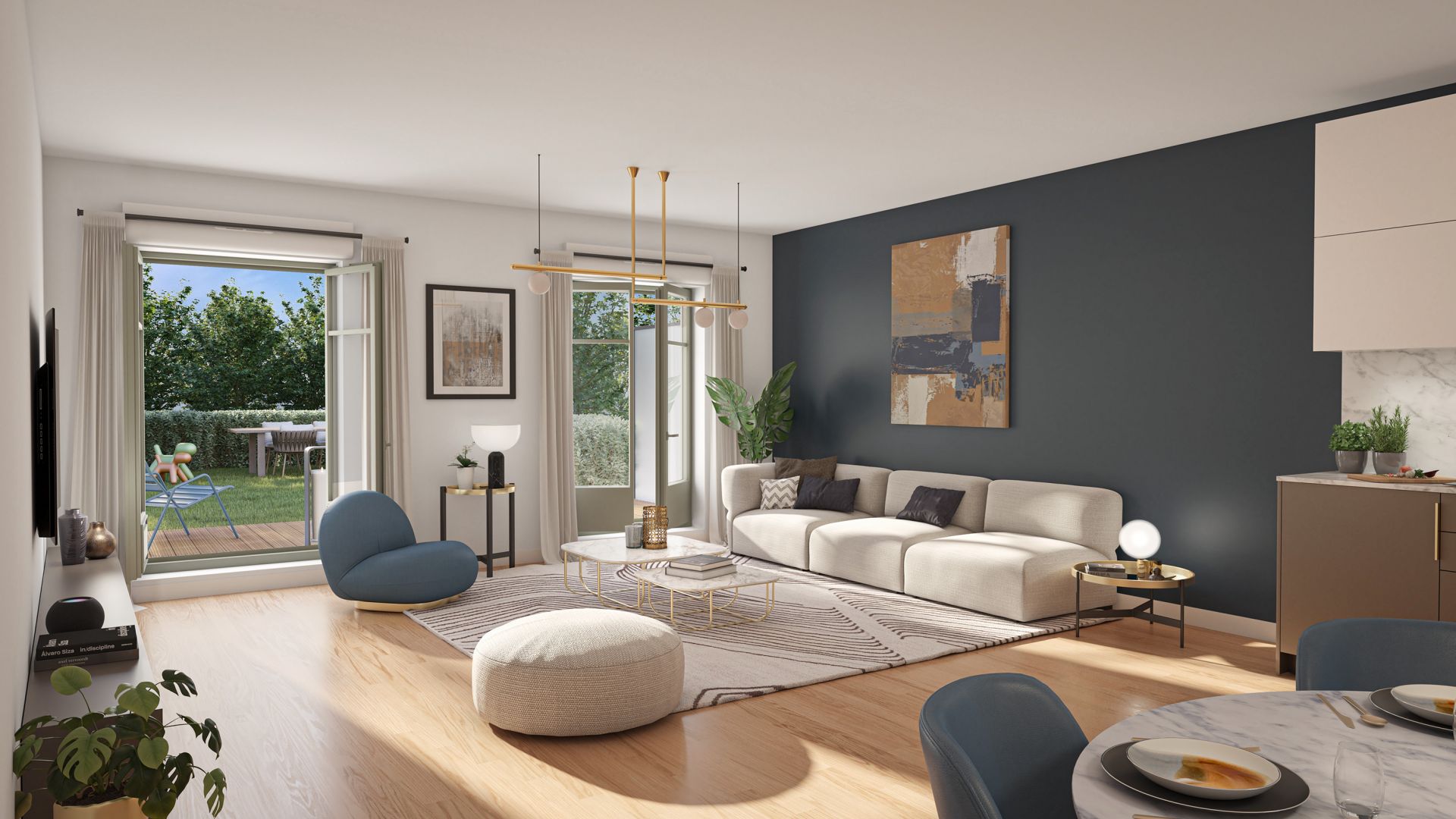 Greencity immobilier - achat appartements neufs du T1 au T3 et villas neuves du T3 au T5 - Résidence Duc de Sully - Rosny-sur-Seine  