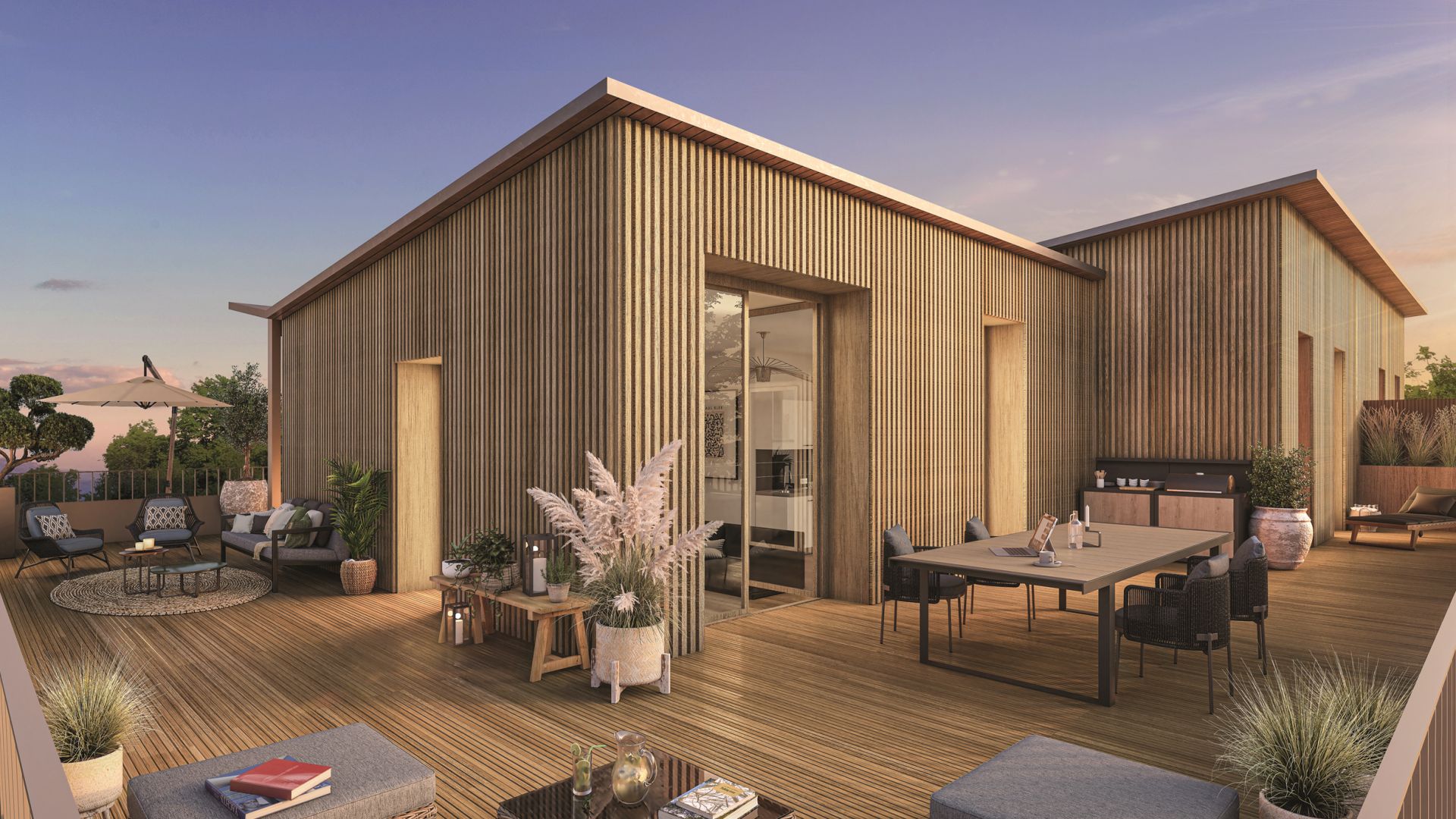Greencity immobilier - achat appartements neufs T1Bis au T4 - Résidence Elisa Garden - 35200 Rennes