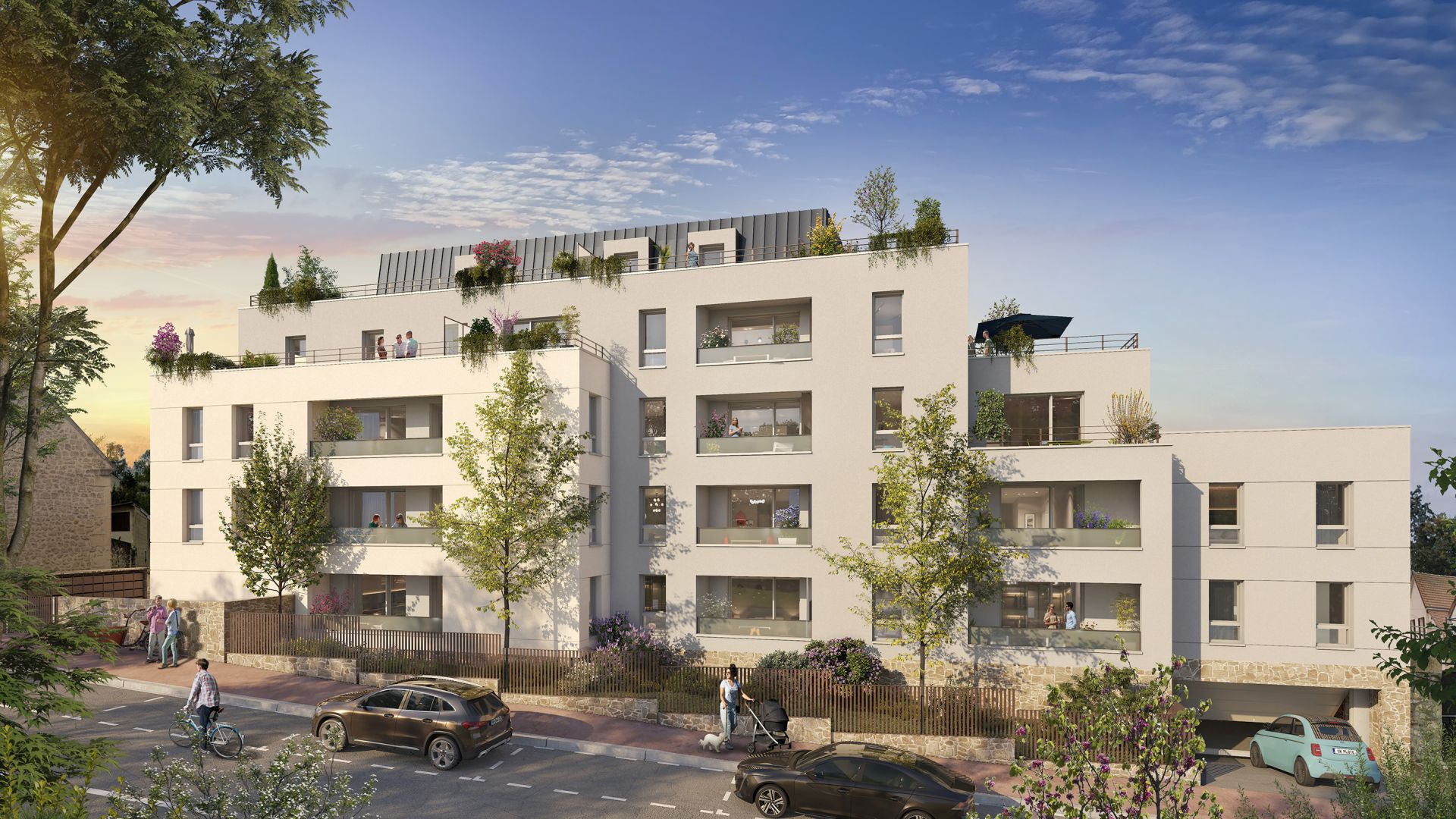 Greencity immobilier - achat appartements neufs du T1Bis au T3 - Résidence Europa - 60100 Creil
