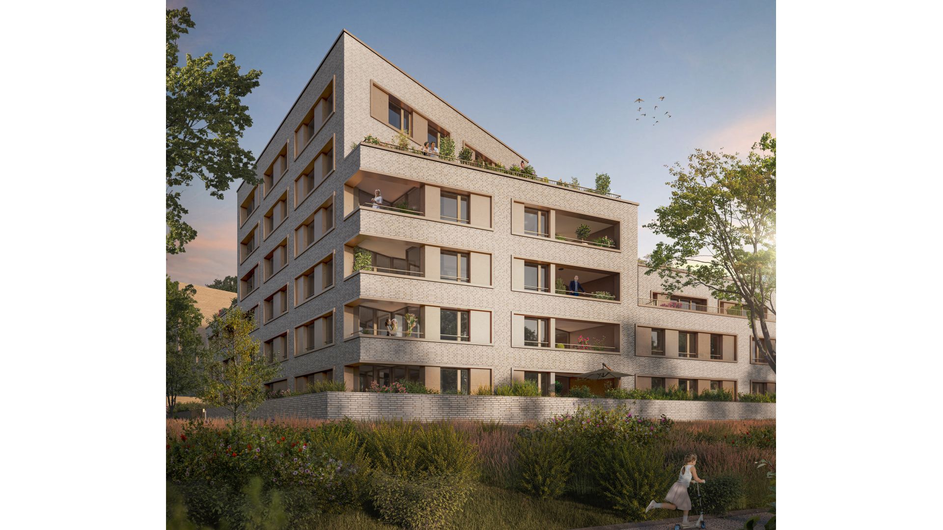 Greencity immobilier - achat appartements neufs du T1Bis au T4Duplex - Résidence Eurydice - Brétigny-sur-Orge 91220