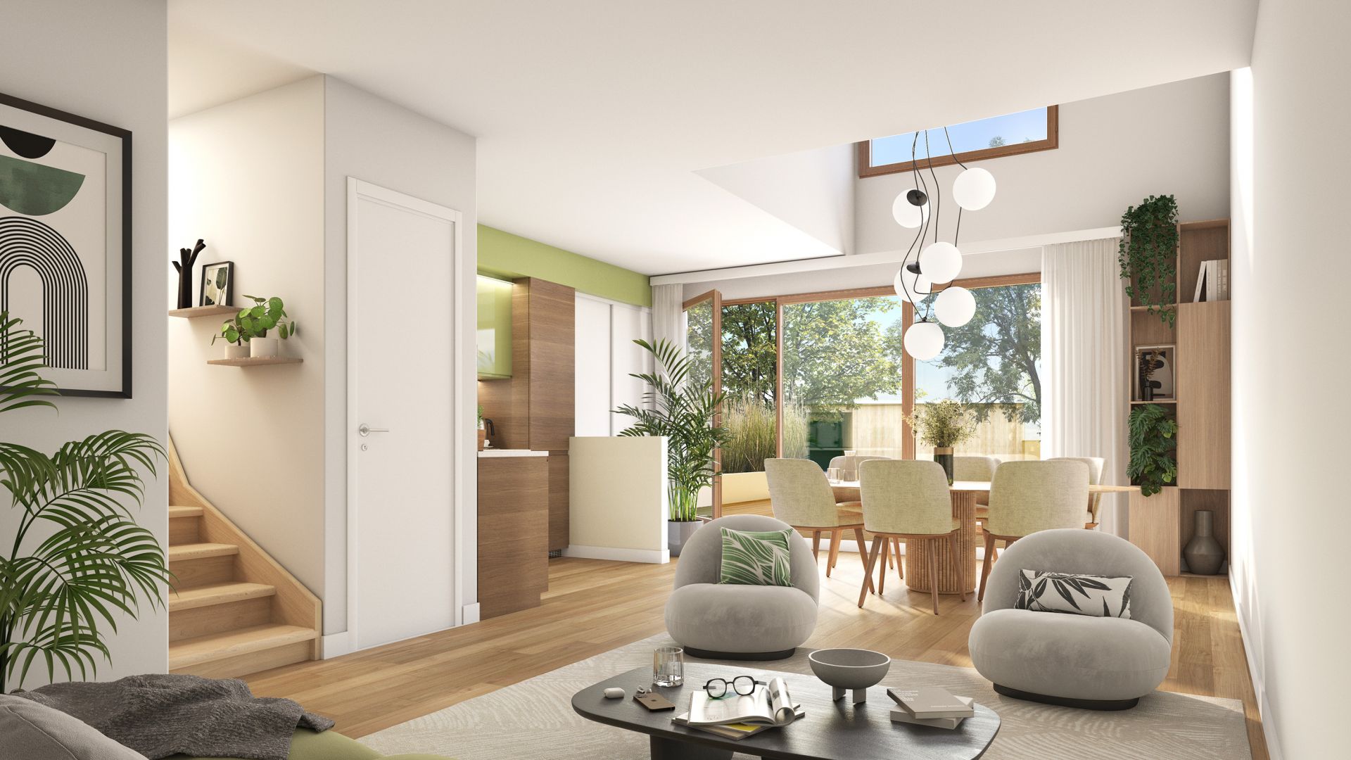 Greencity immobilier - achat appartements neufs du T1Bis au T4Duplex - Résidence Eurydice - Brétigny-sur-Orge 91220