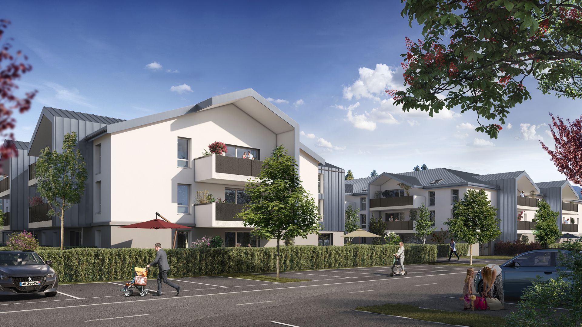 Greencity immobilier - achat appartements neufs du T2 au T3 - Résidence Green Cottage  - 74950 Scionzier