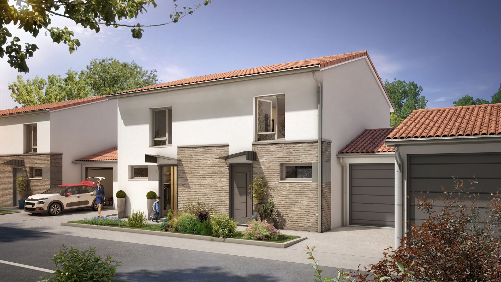 GreenCity Immobilier-La Bastide D'Adèle-Tournefeuille-31170-Villa T3