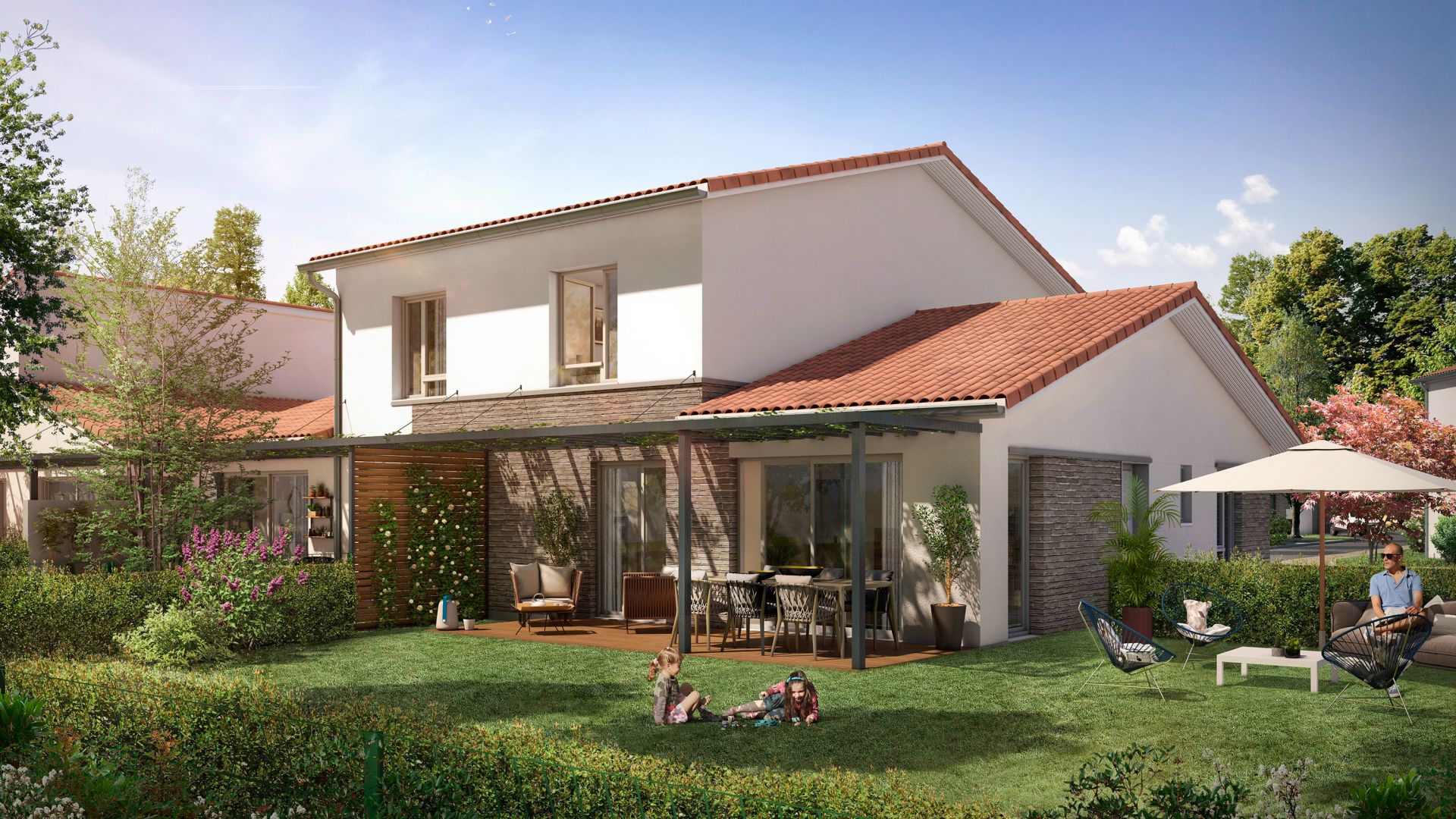 GreenCity Immobilier-La Bastide D'Adèle-Tournefeuille-31170-Villa T4