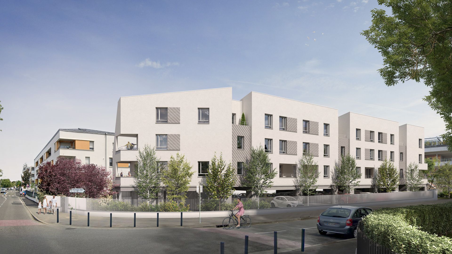 Greencity immobilier - achat appartements neufs du T1Bis au T3Duplex - Résidence La Frégate - Toulouse - Saint-Martin du Touch 31300