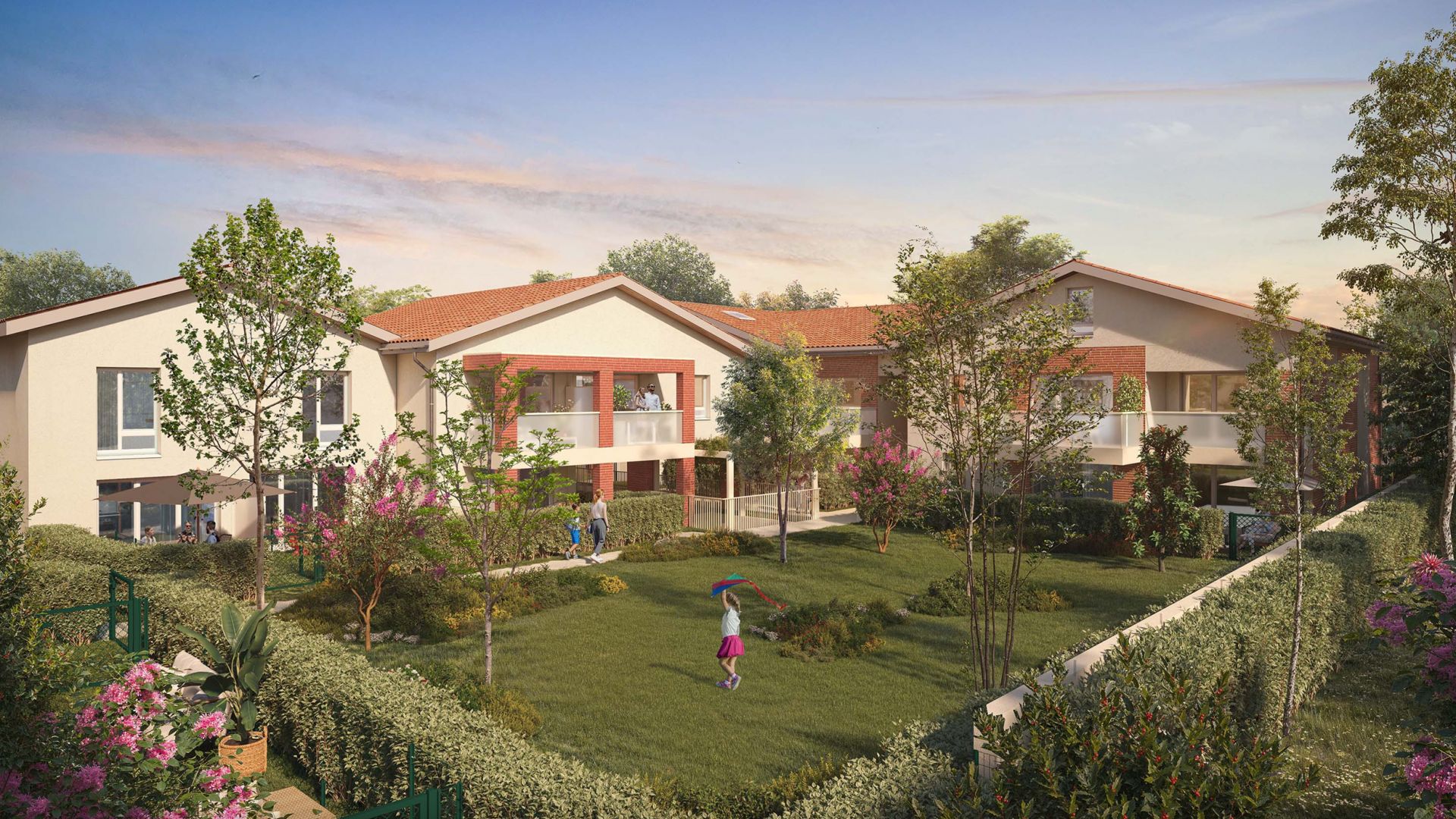 Greencity immobilier - achat appartements neufs du T2 au T4 - Résidence L'ALBATROS - Toulouse 31300