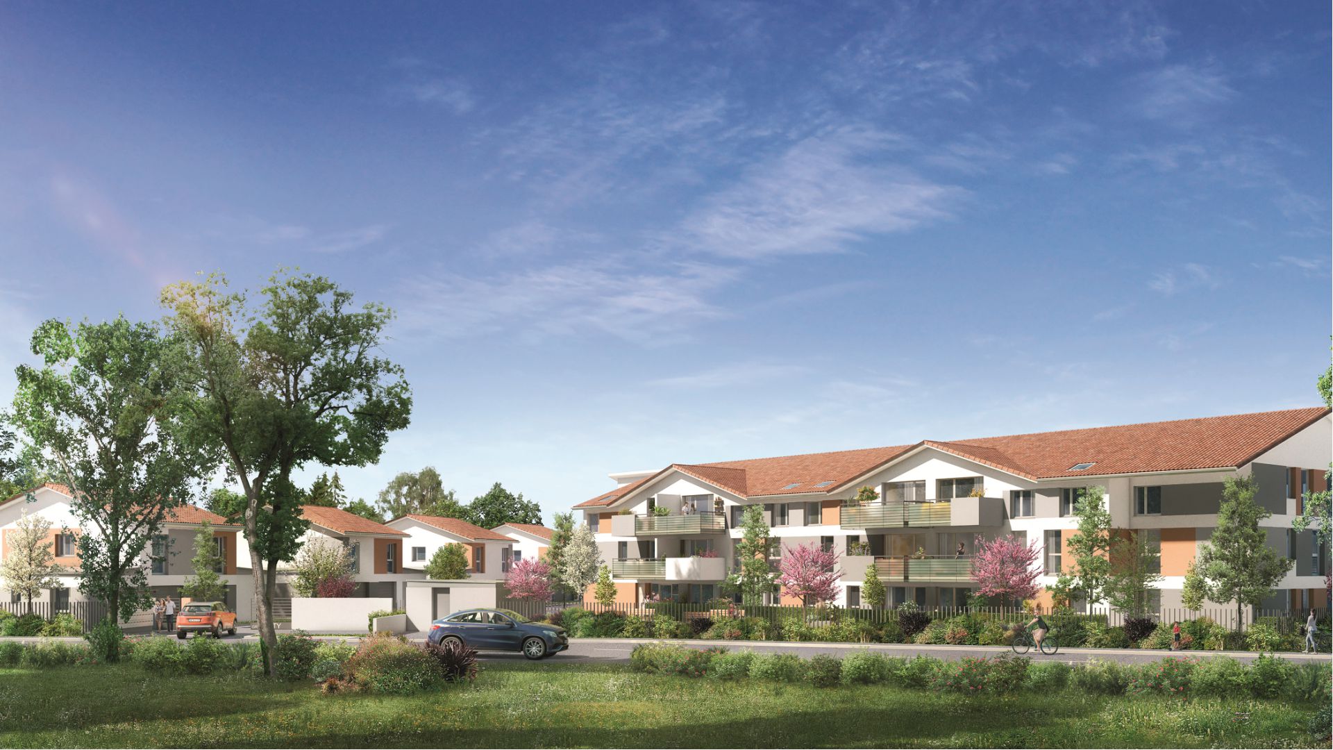 GreenCity immobilier - Aussonne 31840 - Résidence l azalee - achat appartement neuf aussonne - T2