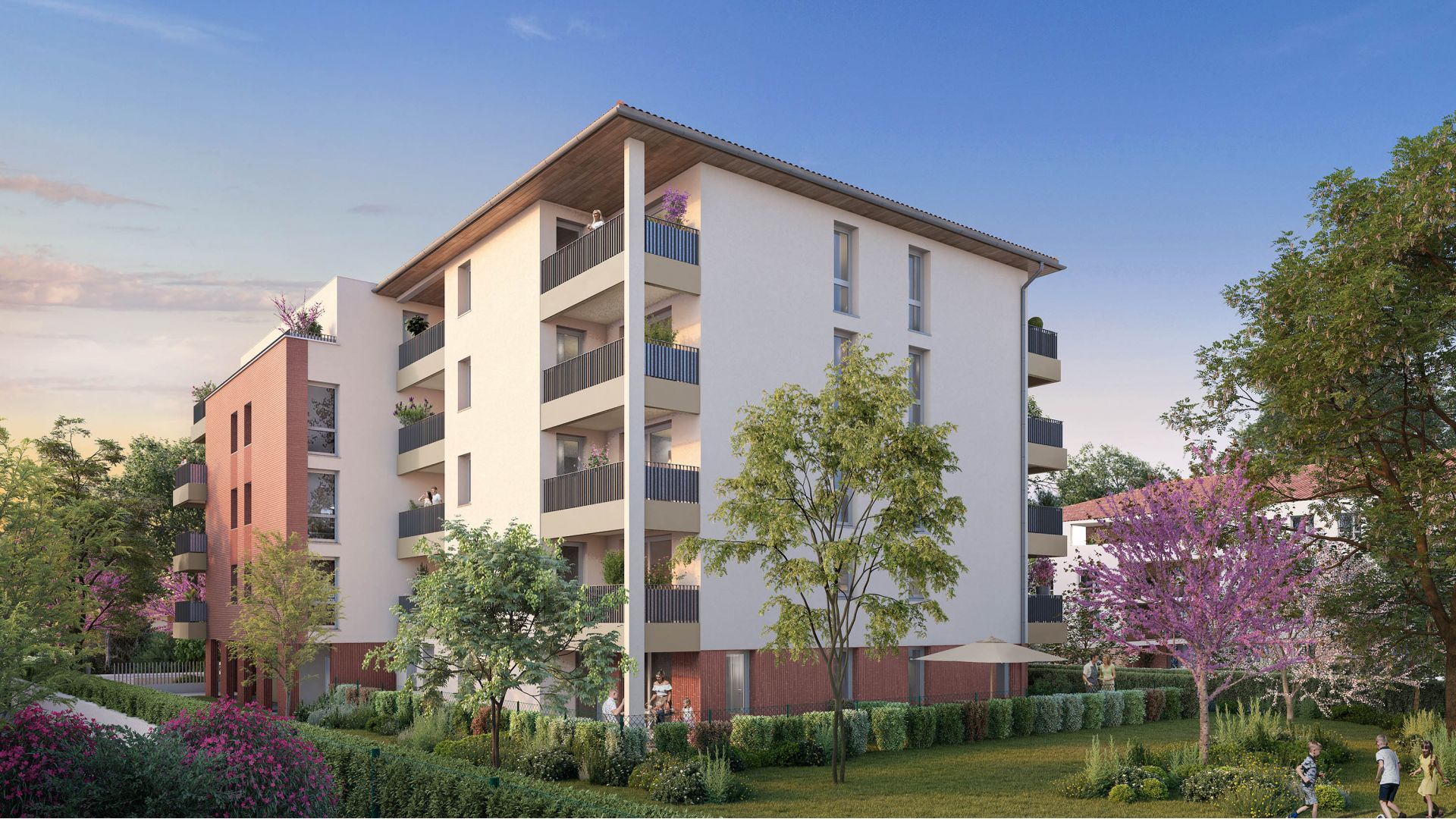 Greencity immobilier - achat appartements neufs du T2 au T4 - Résidence Le 220 - 31100 Toulouse