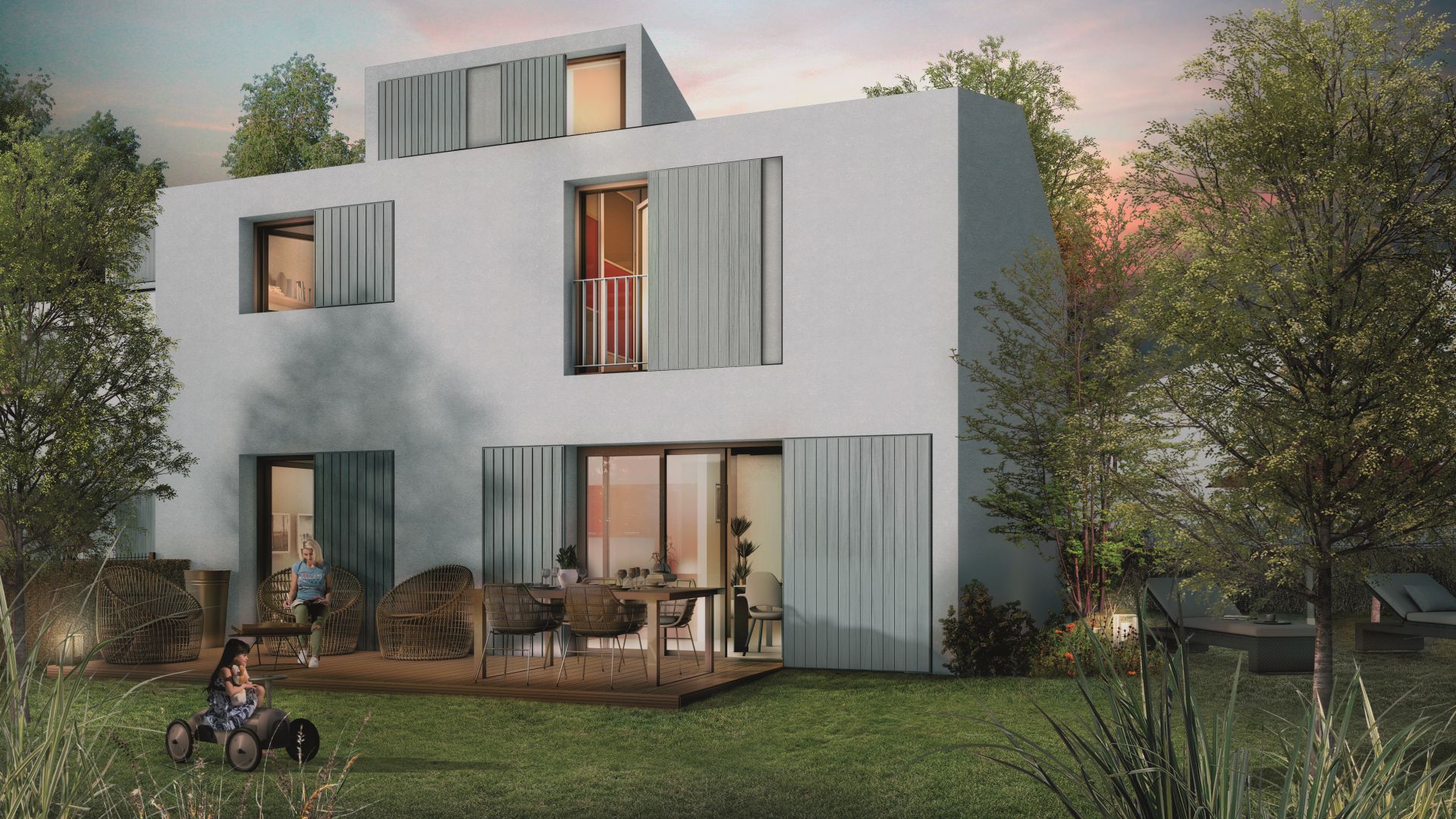 Greencity Immobilier - Cornebarrieu - Le Clos D'Agate - Villa T5