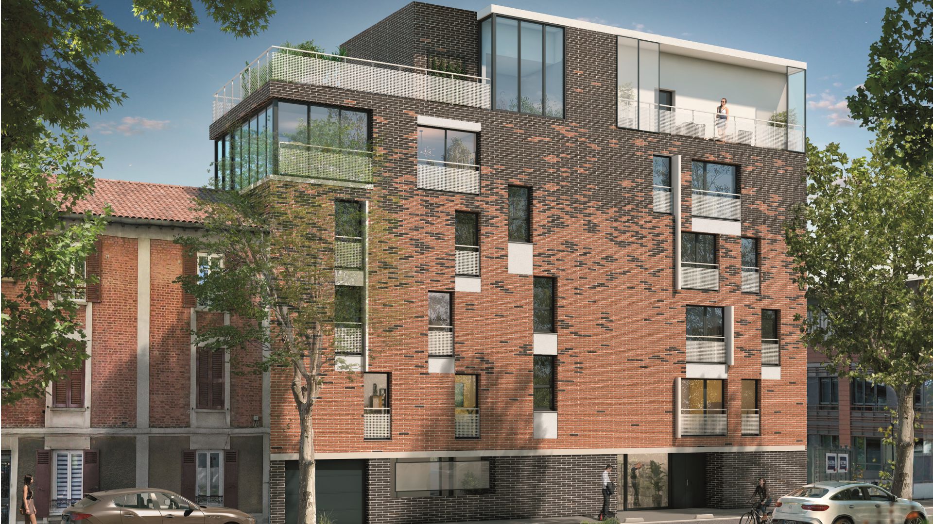 GreenCity immobilier - Nanterre 92000 - Résidence Le Cosy - appartements neufs du T1Bis au T4