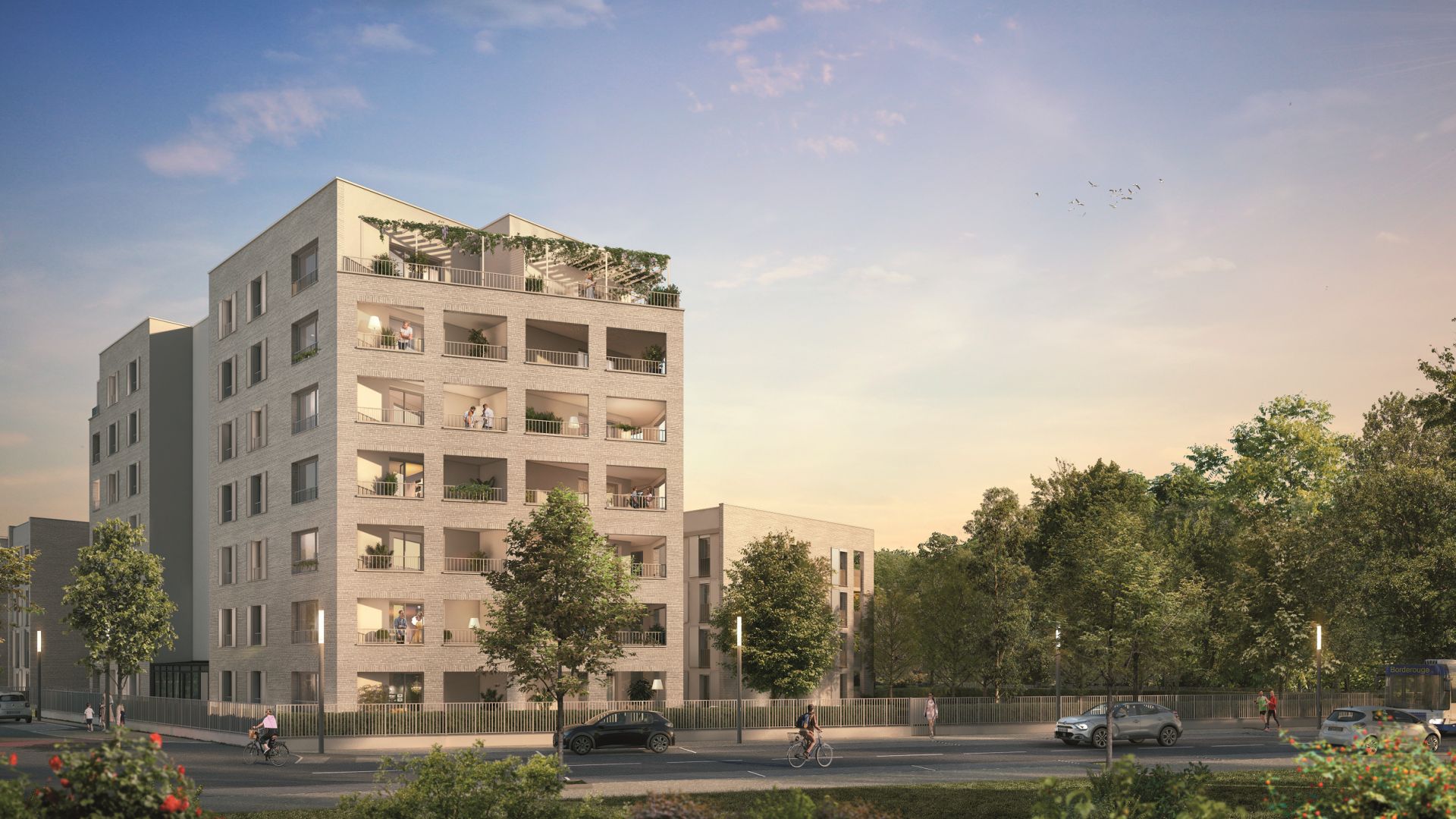 Greencity immobilier - achat appartements et villas neuves du T2 au T5 - Résidence Le Cybèle - 31400 Toulouse Rangueil