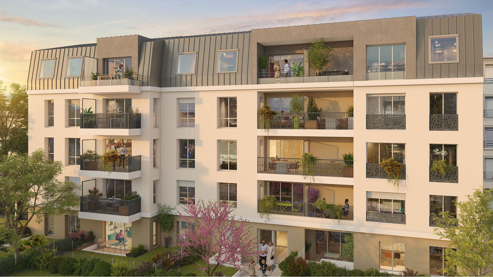 Greencity immobilier - achat appartements neufs du T1 au T3 - Résidence Le Discovery - Chennevières sur Marne 94430