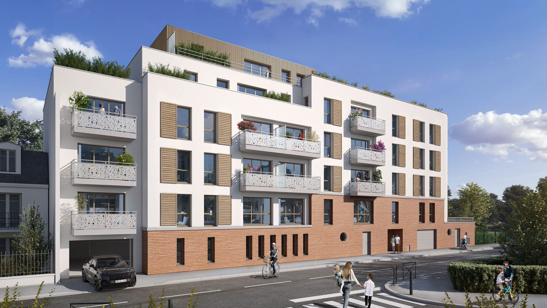 Greencity immobilier - achat appartements neufs du T1 au T3 - Résidence Le Fairway - 93270 Sevran