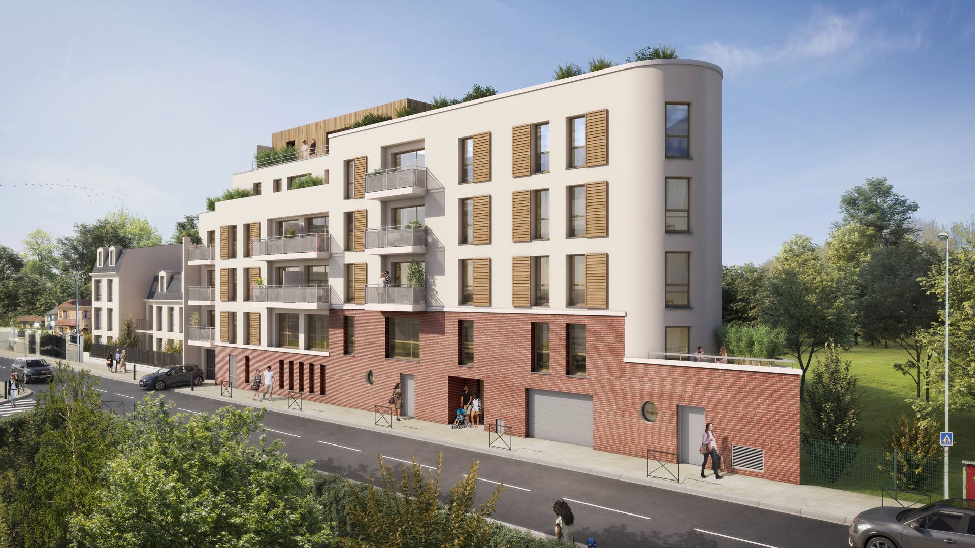 Greencity immobilier - achat appartements neufs du T1 au T3 - Résidence Le Fairway - 93270 Sevran