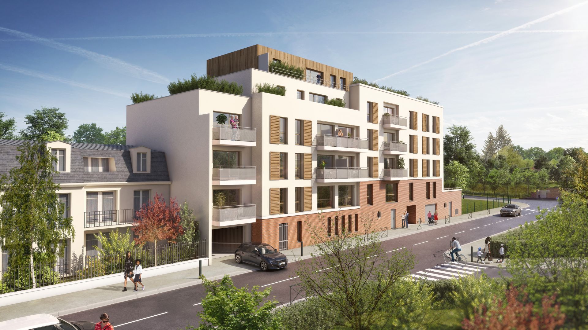 Greencity immobilier - achat appartements neufs du T1 au T3 - Résidence Le Fairway - 93270 Sevran