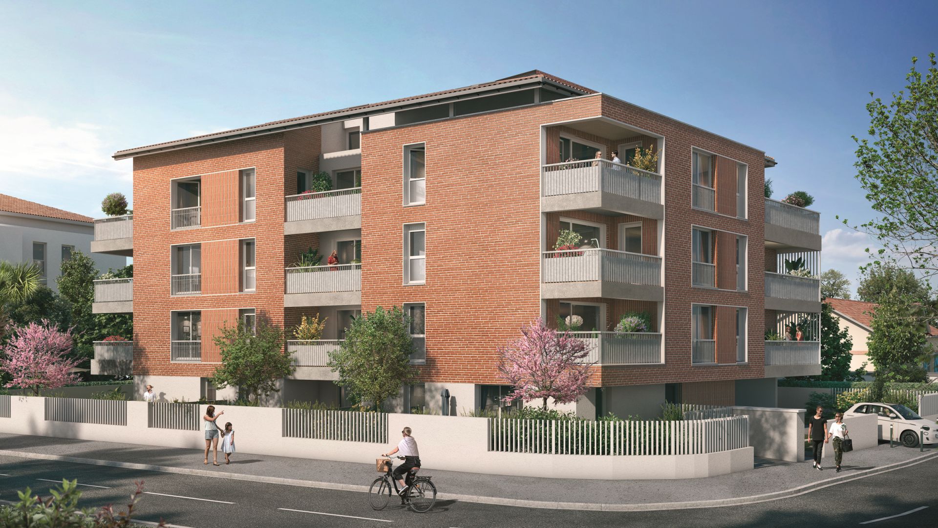 Greencity immobilier - achat appartements neufs du T2 au T4 - Résidence Le First - 31400 Toulouse Saint-Agne