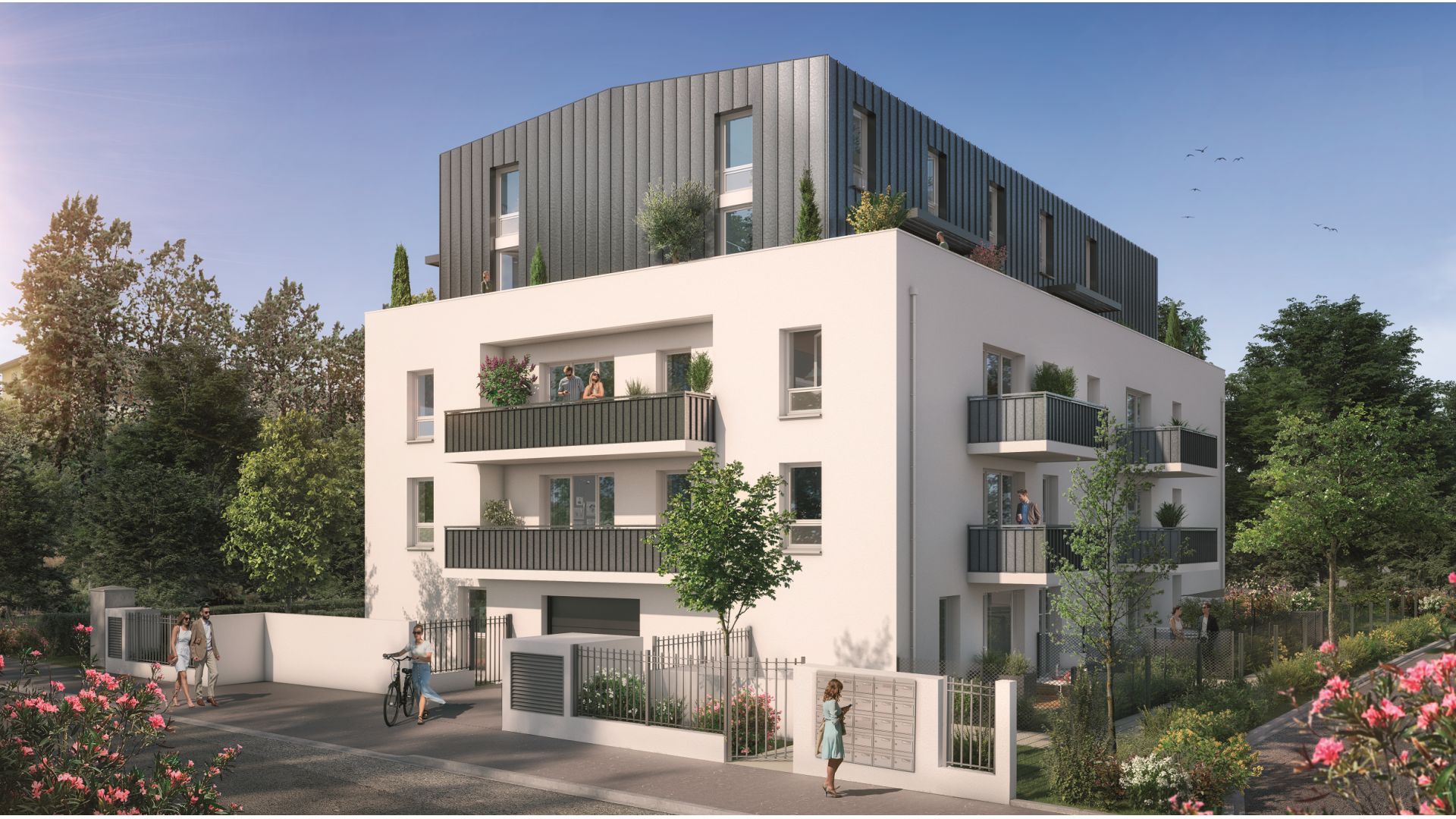 Greencity immobilier - achat appartements neufs du T2 au T4- Résidence Le Lorenzo - 31200 Toulouse Croix-Daurade