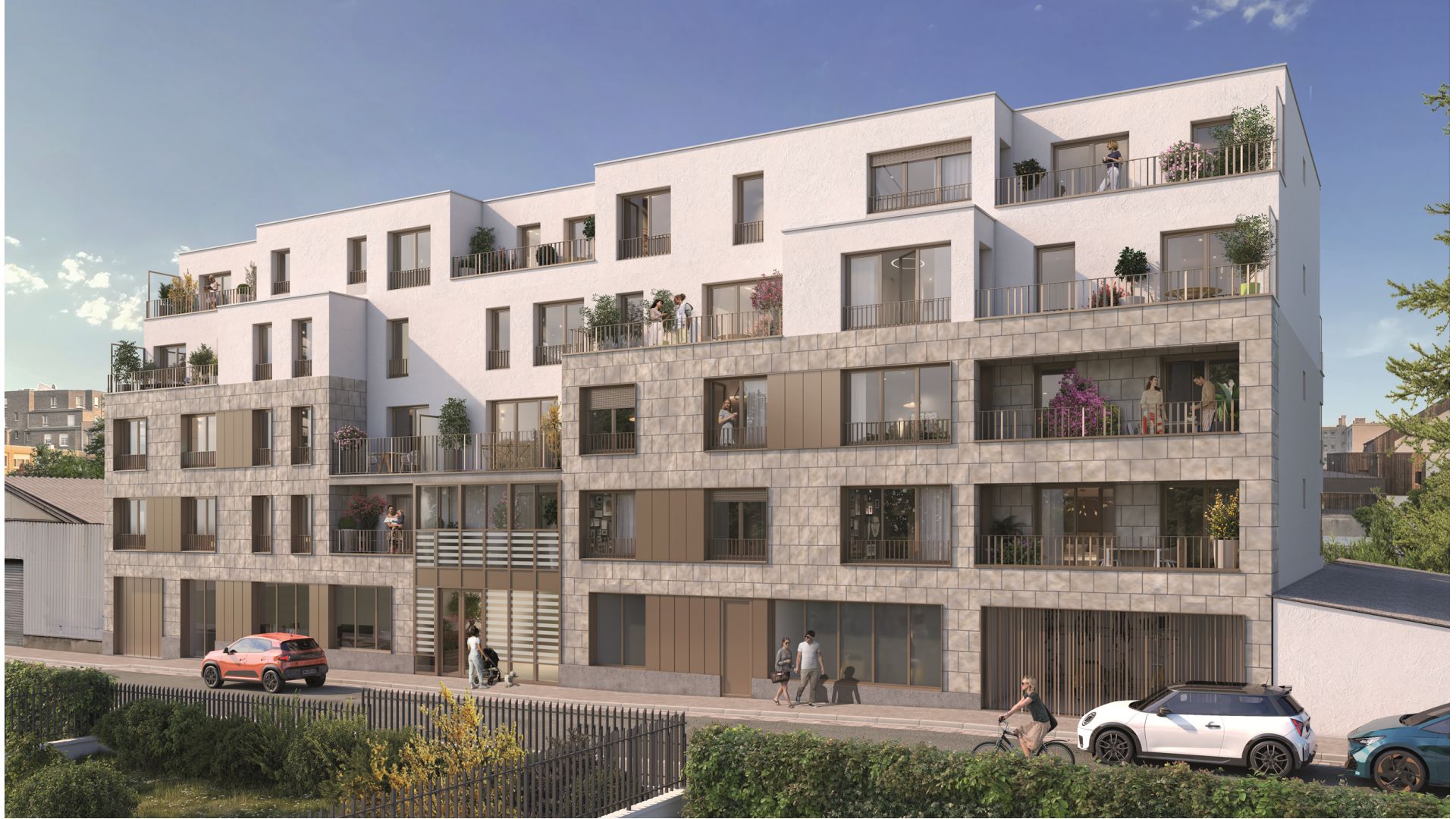 Greencity immobilier - achat appartements neufs du T1 au T4 - Résidence Le Lumen - 93300 AUBERVILLIERS