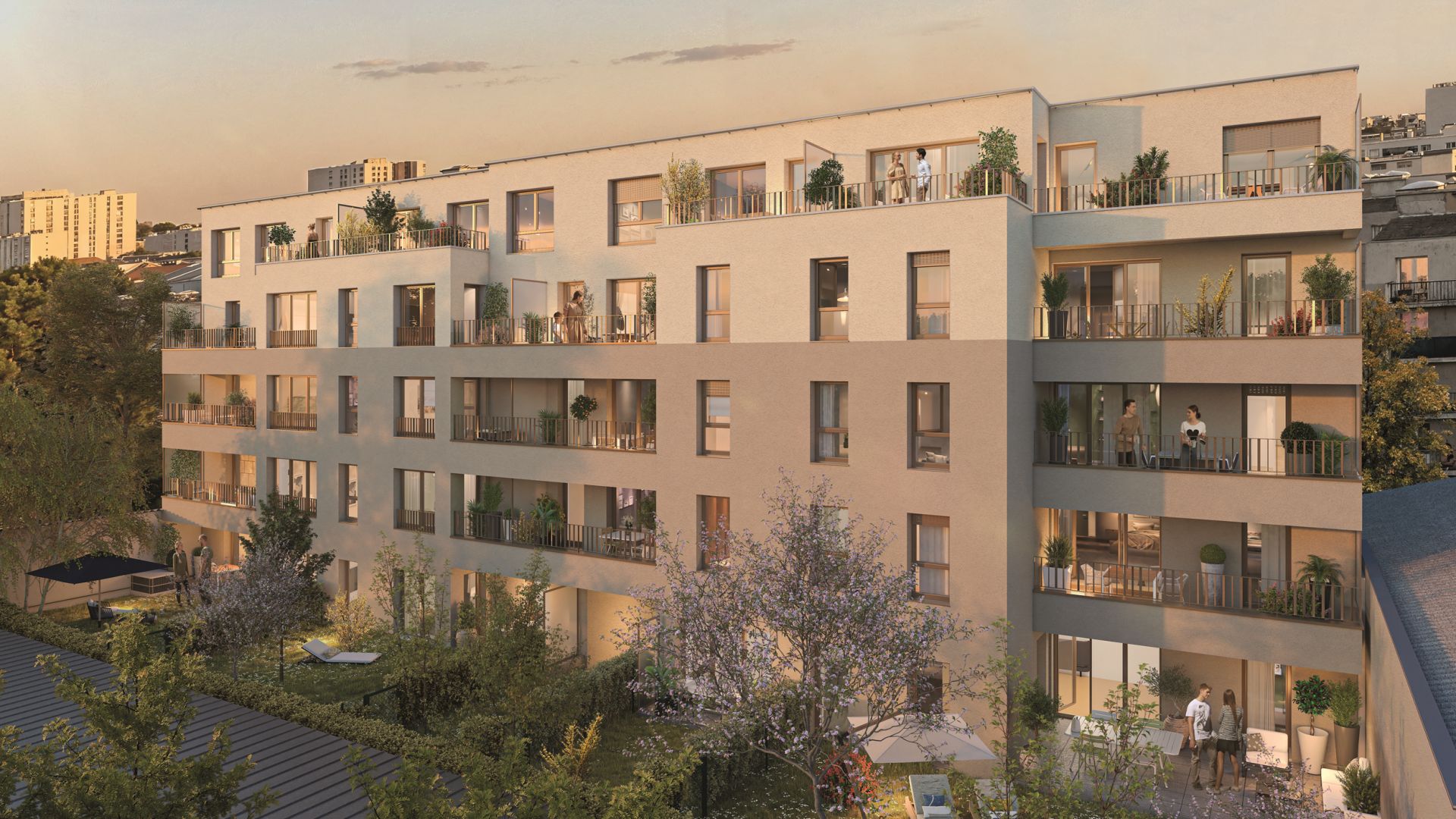 Greencity immobilier - achat appartements neufs du T1 au T4 - Résidence Le Lumen - 93300 AUBERVILLIERS