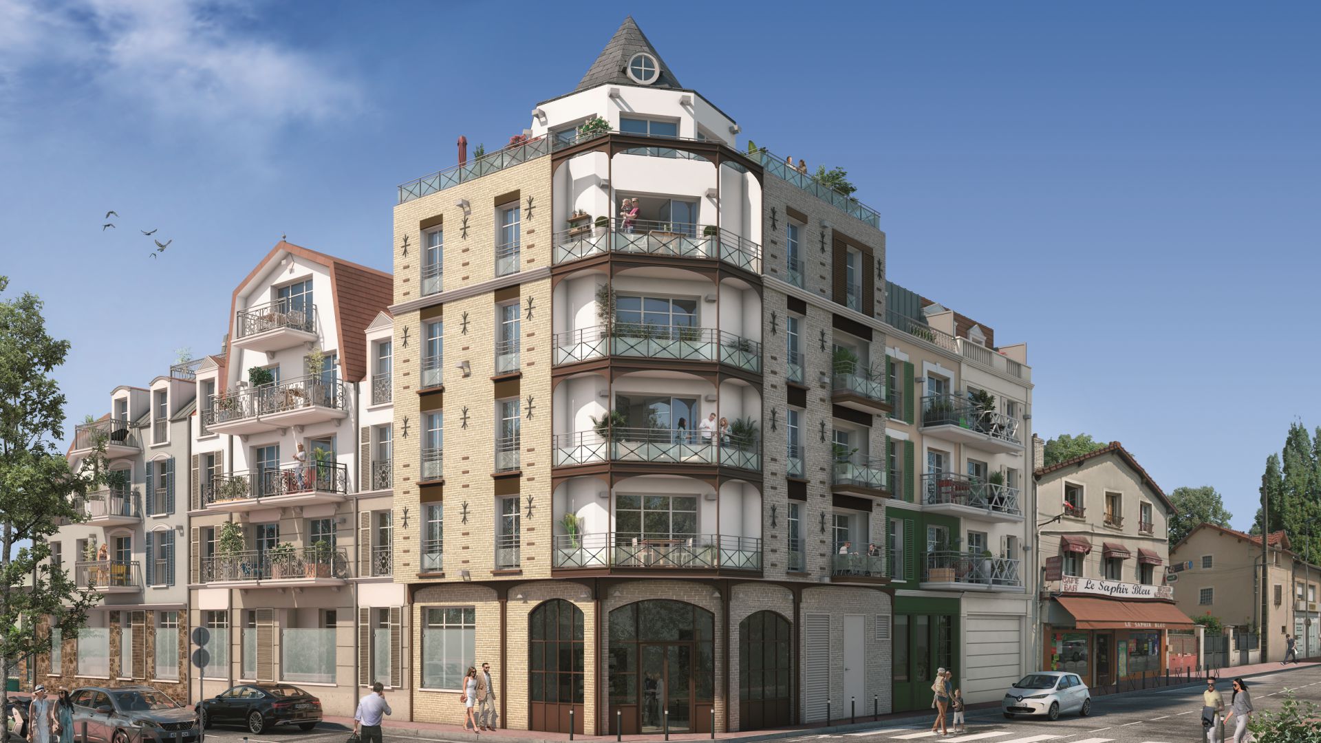 GreenCity immobilier - Le Blanc Mesnil - 93150 - appartements neufs du T1 au T4 - 