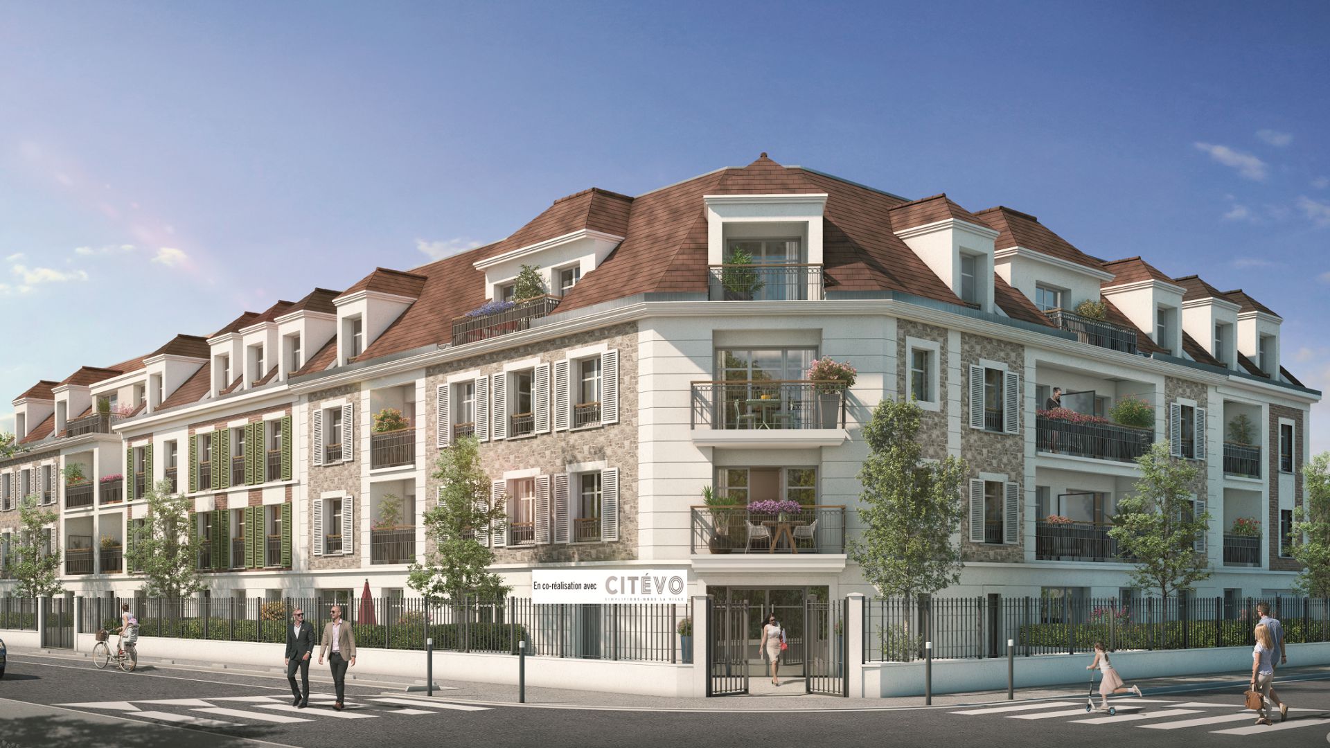 GreenCity immobilier - Montfermeil - 93370 - Résidence Le Médicis - appartements du T1 au T4