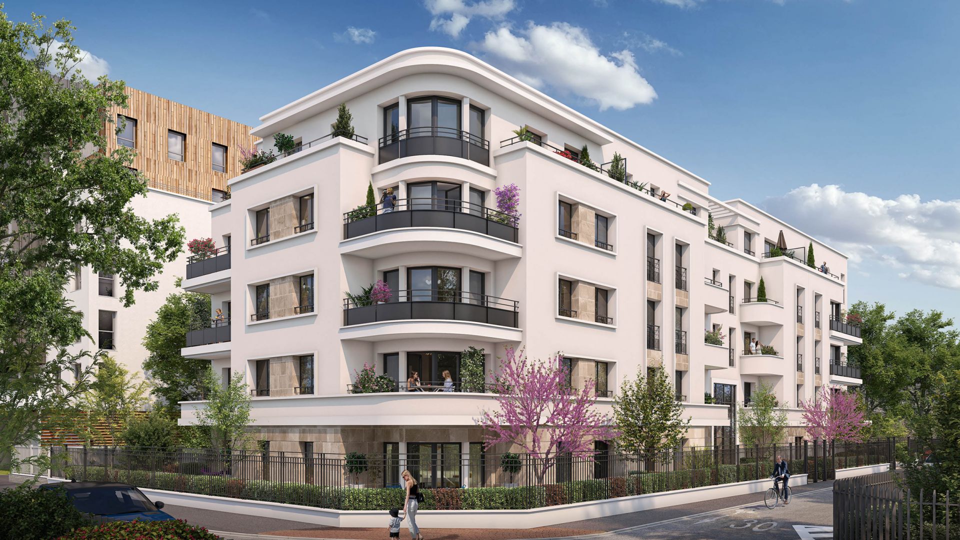 Greencity immobilier - achat appartements neufs du T1 au T4 - Résidence Le Panoramic - Champigny-sur-Marne 94500
