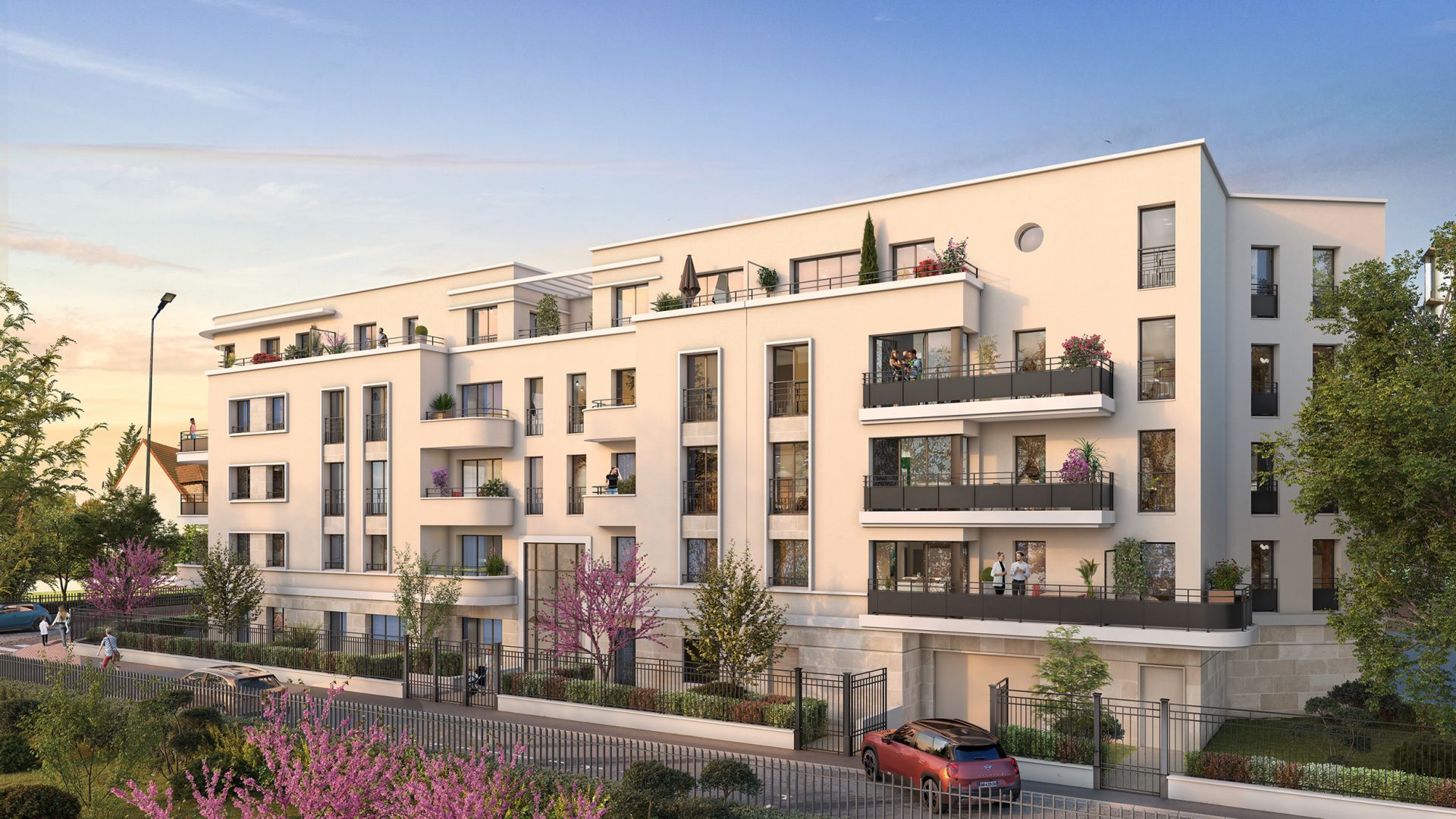 Greencity immobilier - achat appartements neufs du T1 au T4 - Résidence Le Panoramic - Champigny-sur-Marne 94500  