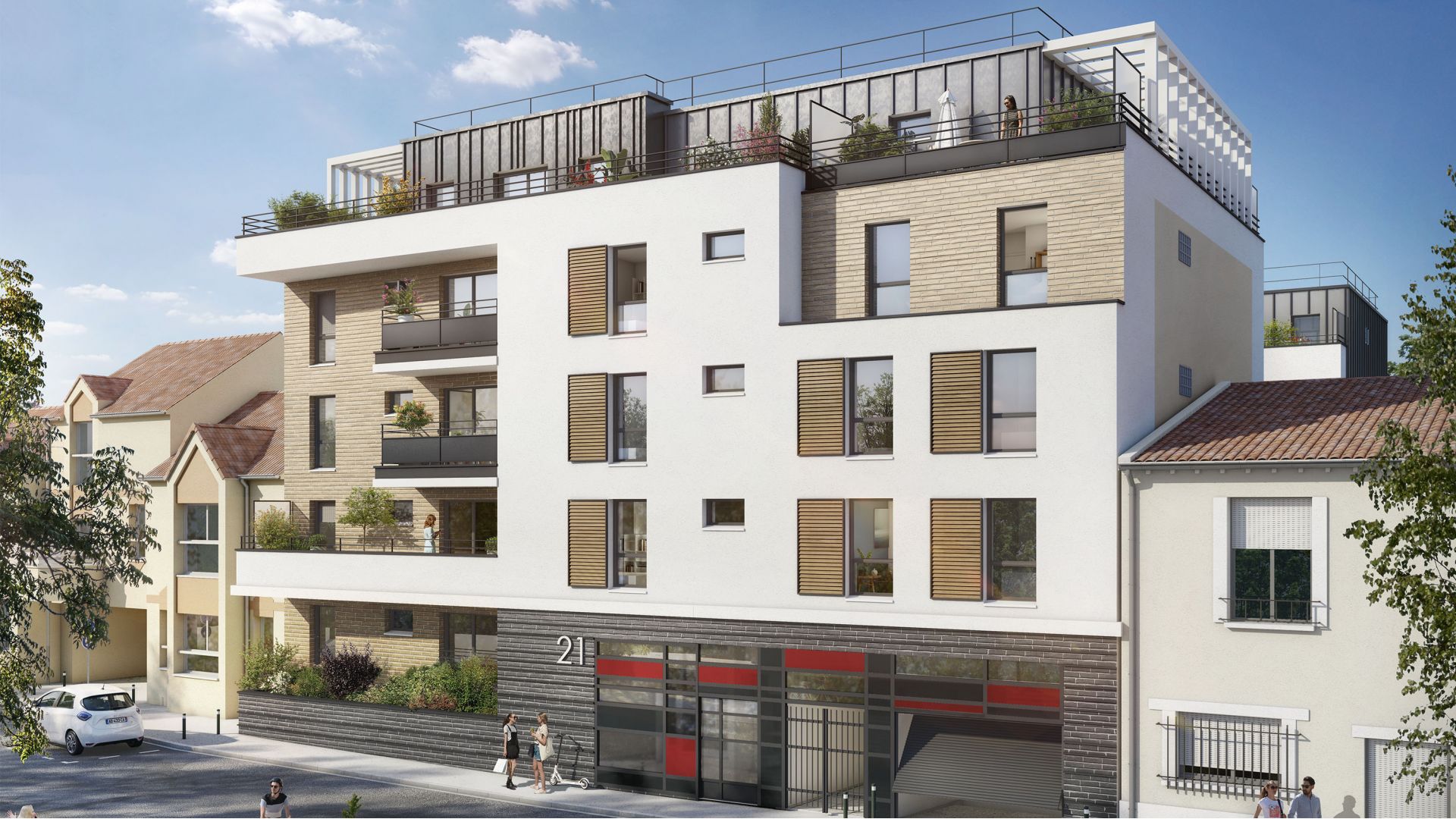 Greencity Immobilier - Résidence Le Régent - achat appartements du T1au T4 - Bagnolet 93170