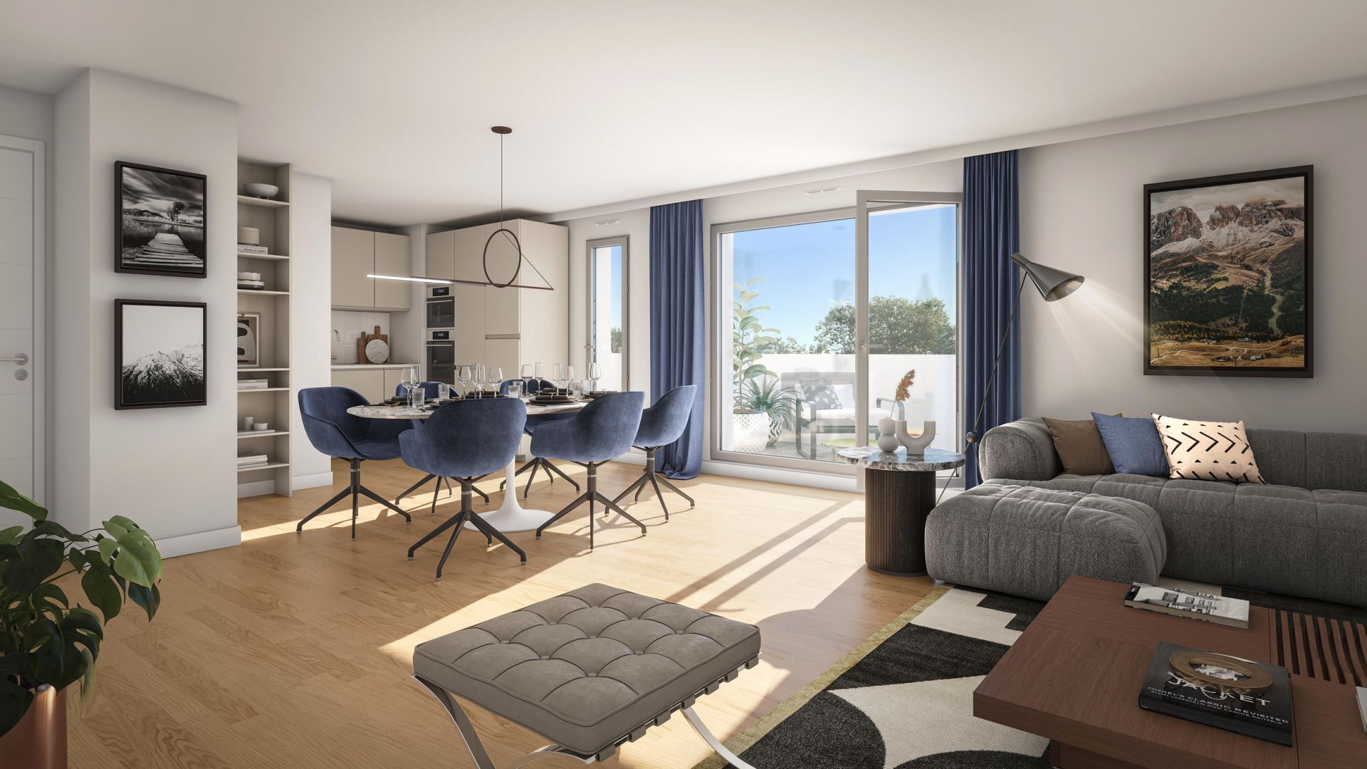 Greencity immobilier - achat appartements neufs du T1 au T4 - Résidence ROOF GARDEN - GRENOBLE 38100