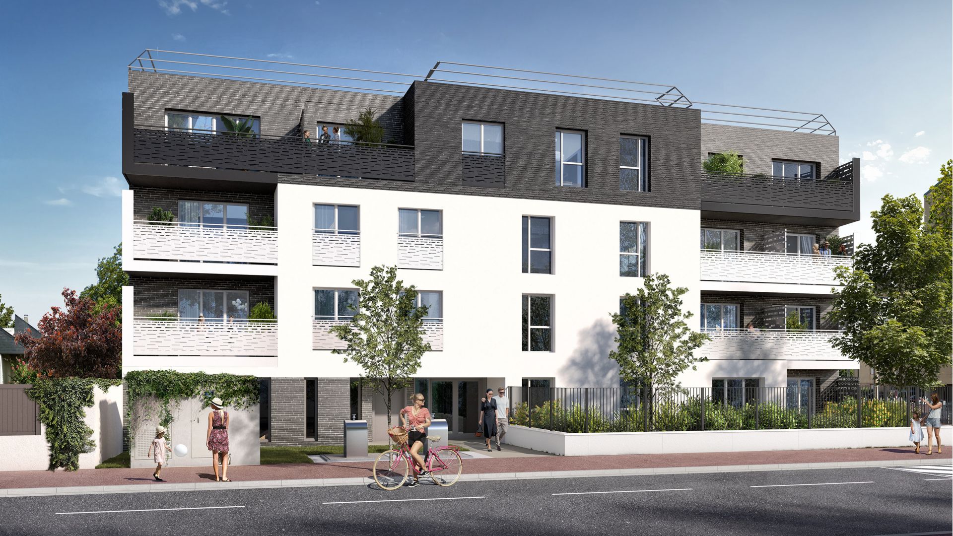 Greencity immobilier - achat appartements neufs du T2 au T4 - Résidence Le Silvance - 77380 Combs-La-Ville