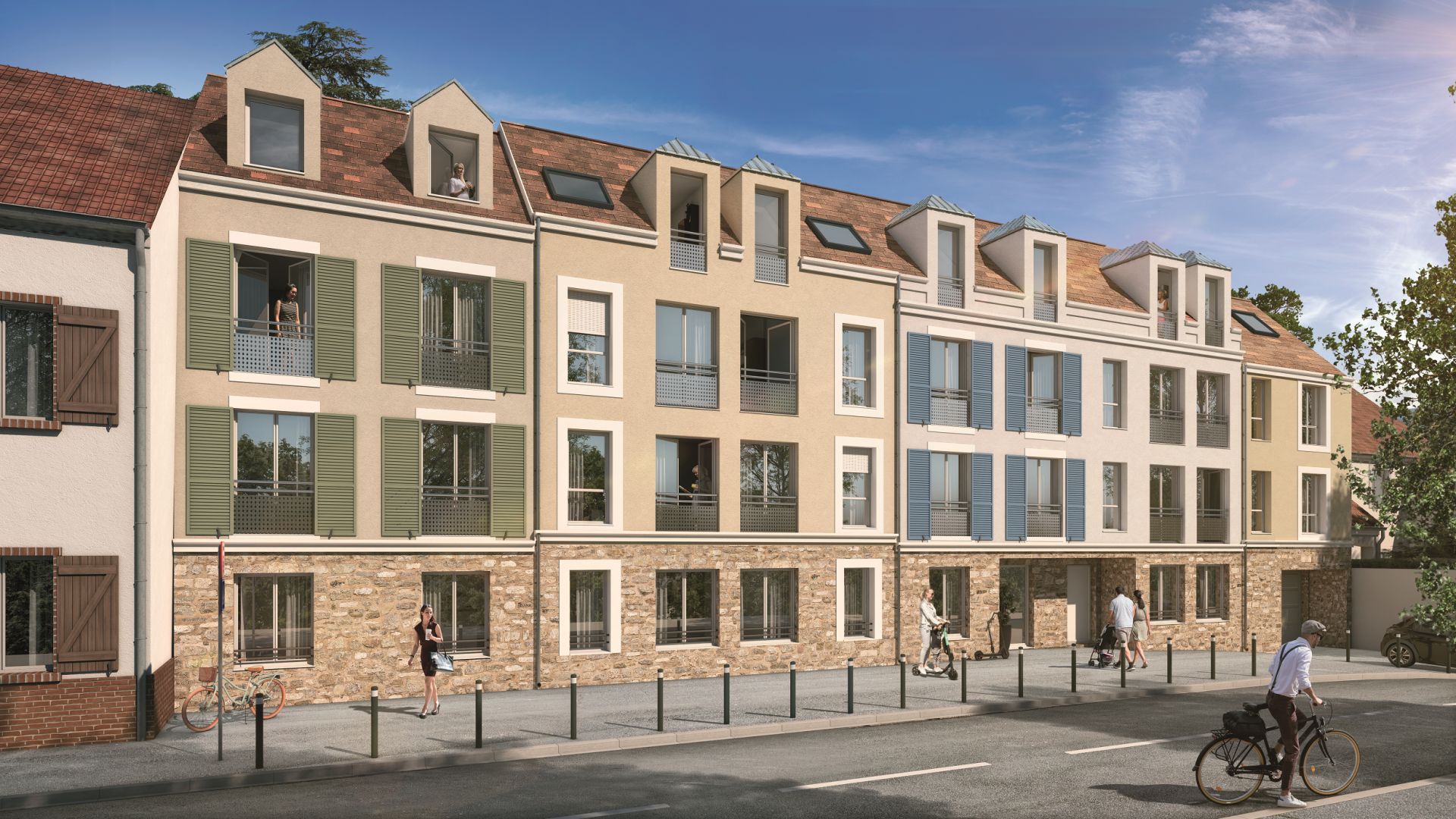 Greencity Immobilier - Le Sisley - achat appartements du T2 au T4 - Pontault-Combault 77340 