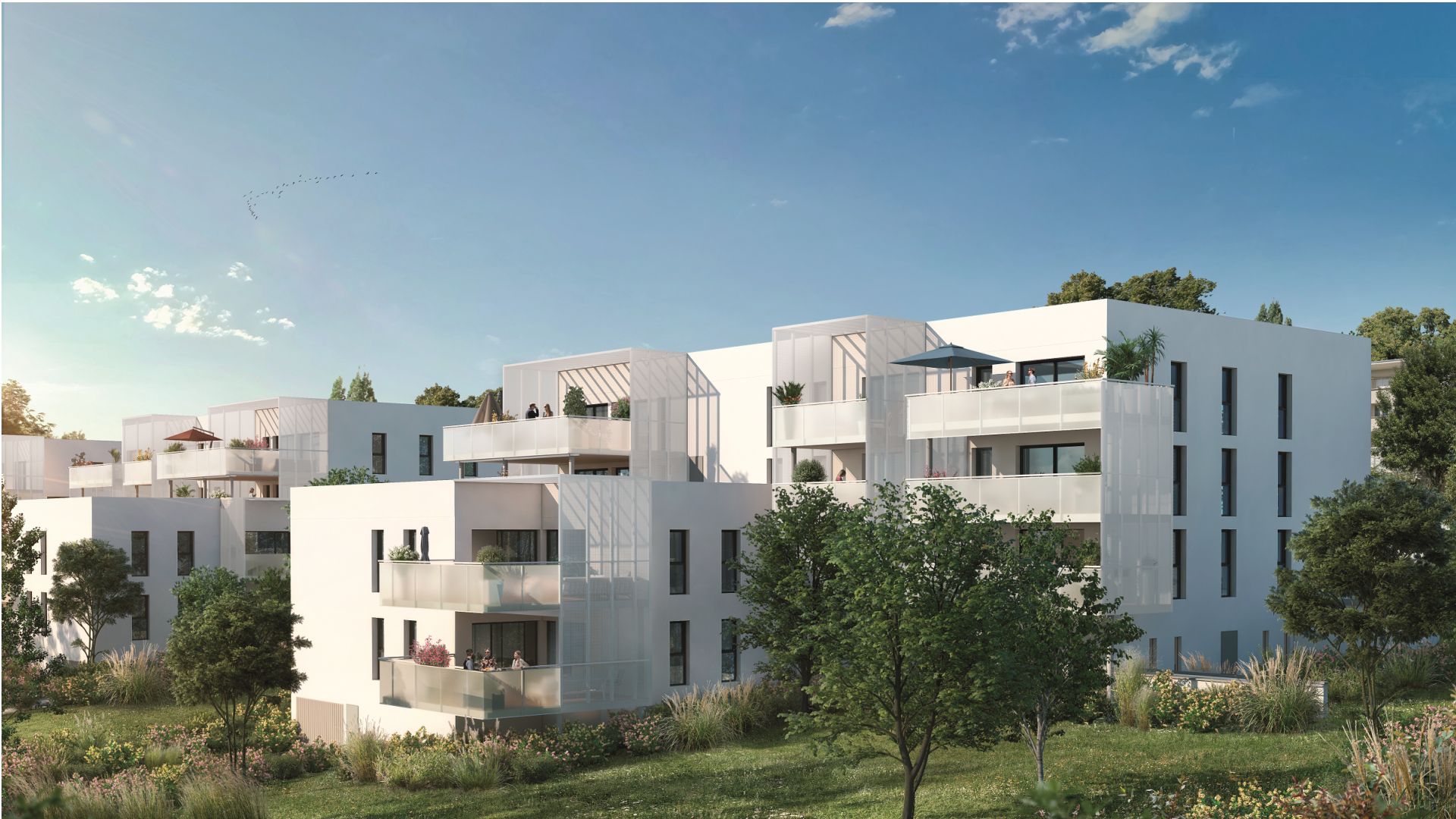 Greencity Immobilier - Résidence Le Solstice  - achat appartements neufs du T2 au T5 - Ramonville Saint-Agne 31520