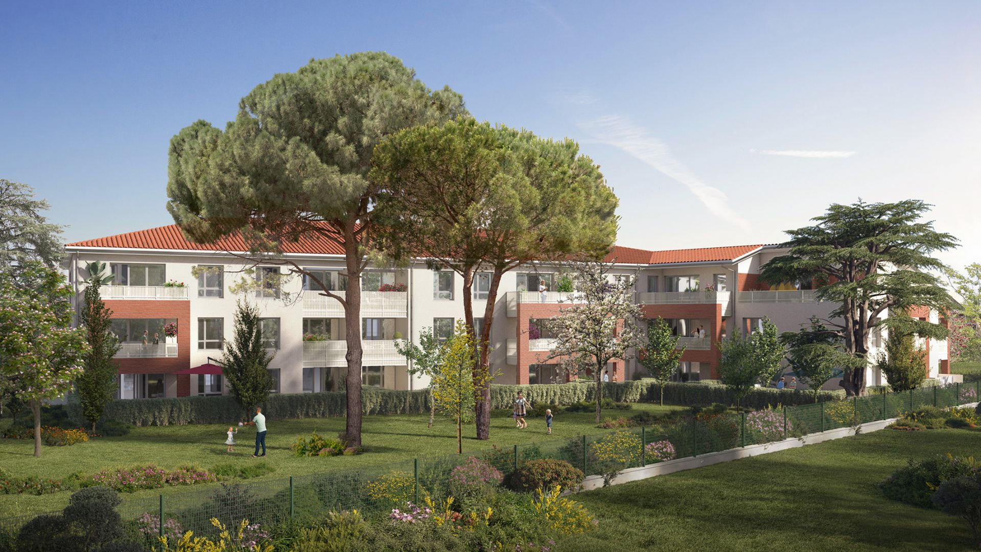 Greencity immobilier - achat appartements neufs du T2 au T3 - Résidence Le Sycomore - Toulouse 31200  