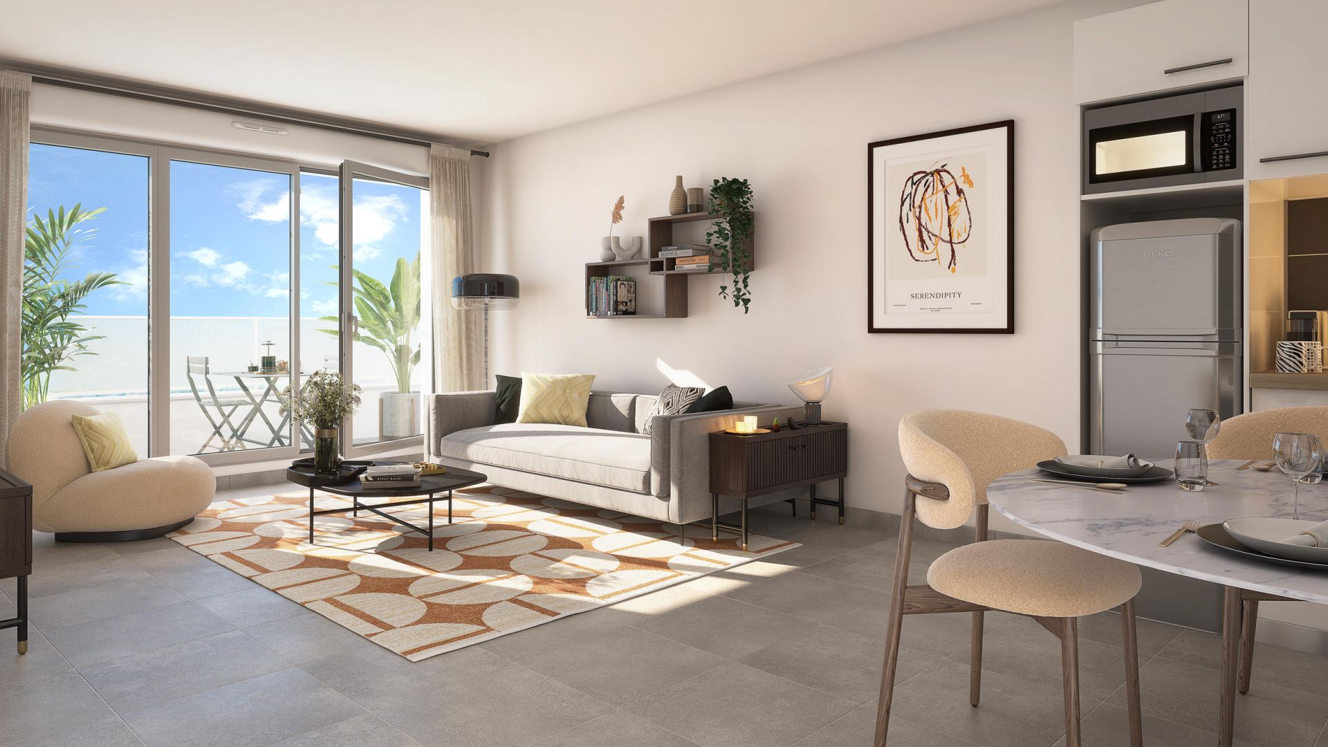 Greencity immobilier - achat appartements neufs du T2 au T3 - Résidence Le Sycomore - Toulouse 31200  