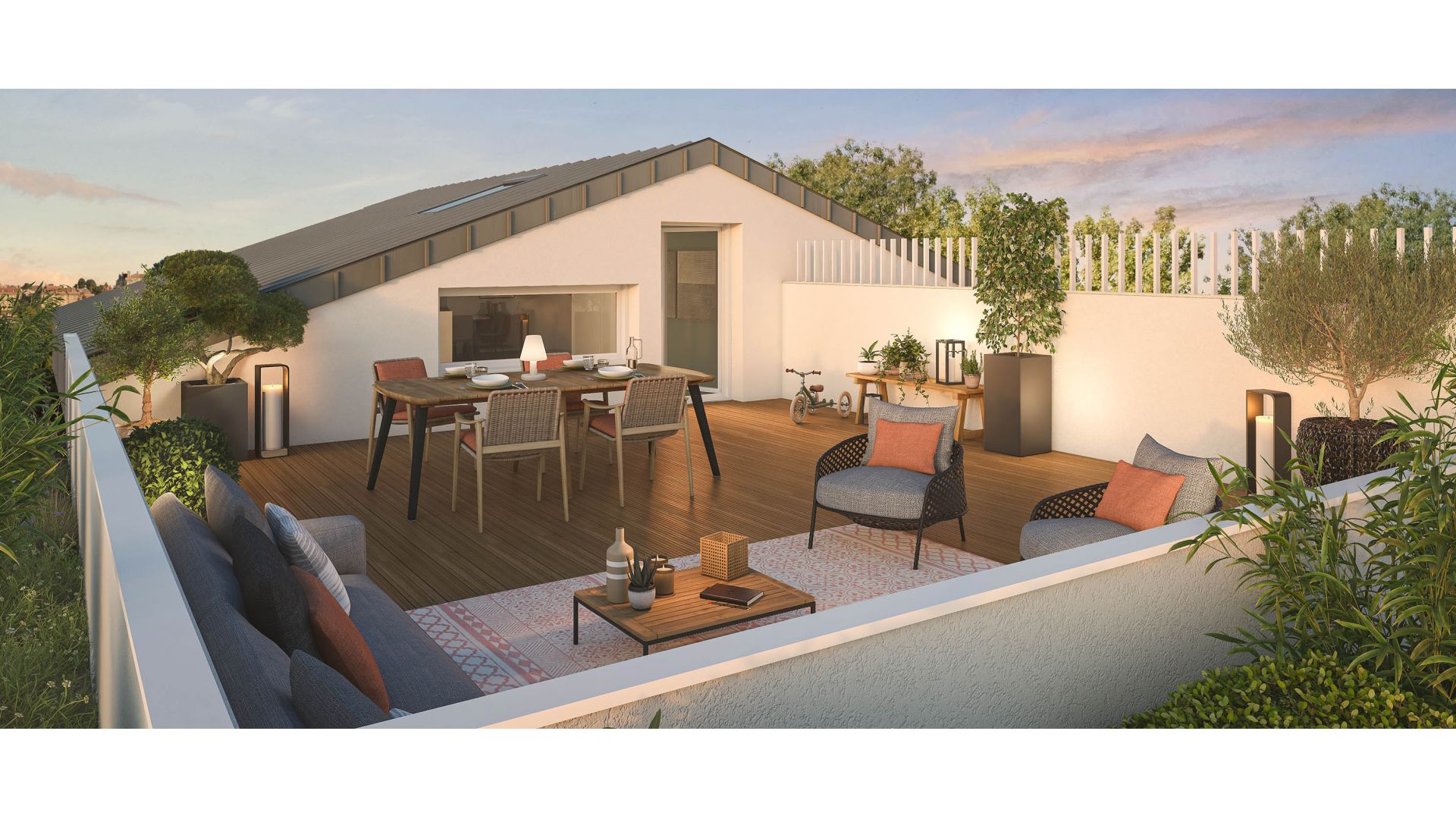 Greencity immobilier - achat appartements neufs du T2 au T4 - Résidence Le Willow - 31400 Toulouse Rangueil